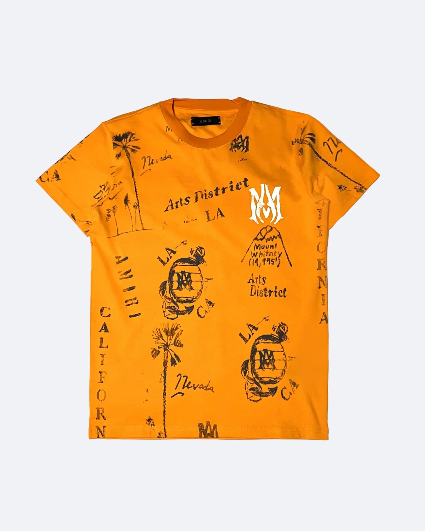 Amiri - Vintage Ink T-Shirt - Orange