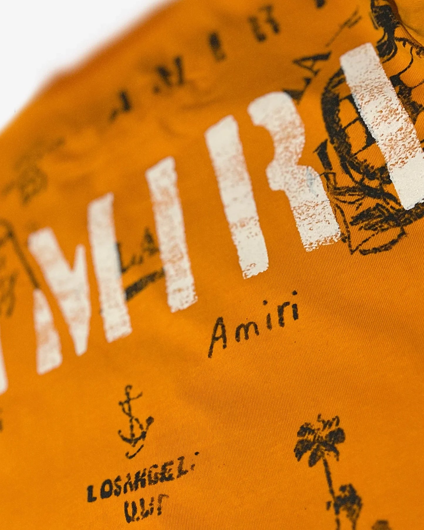 Amiri - Vintage Ink T-Shirt - Orange
