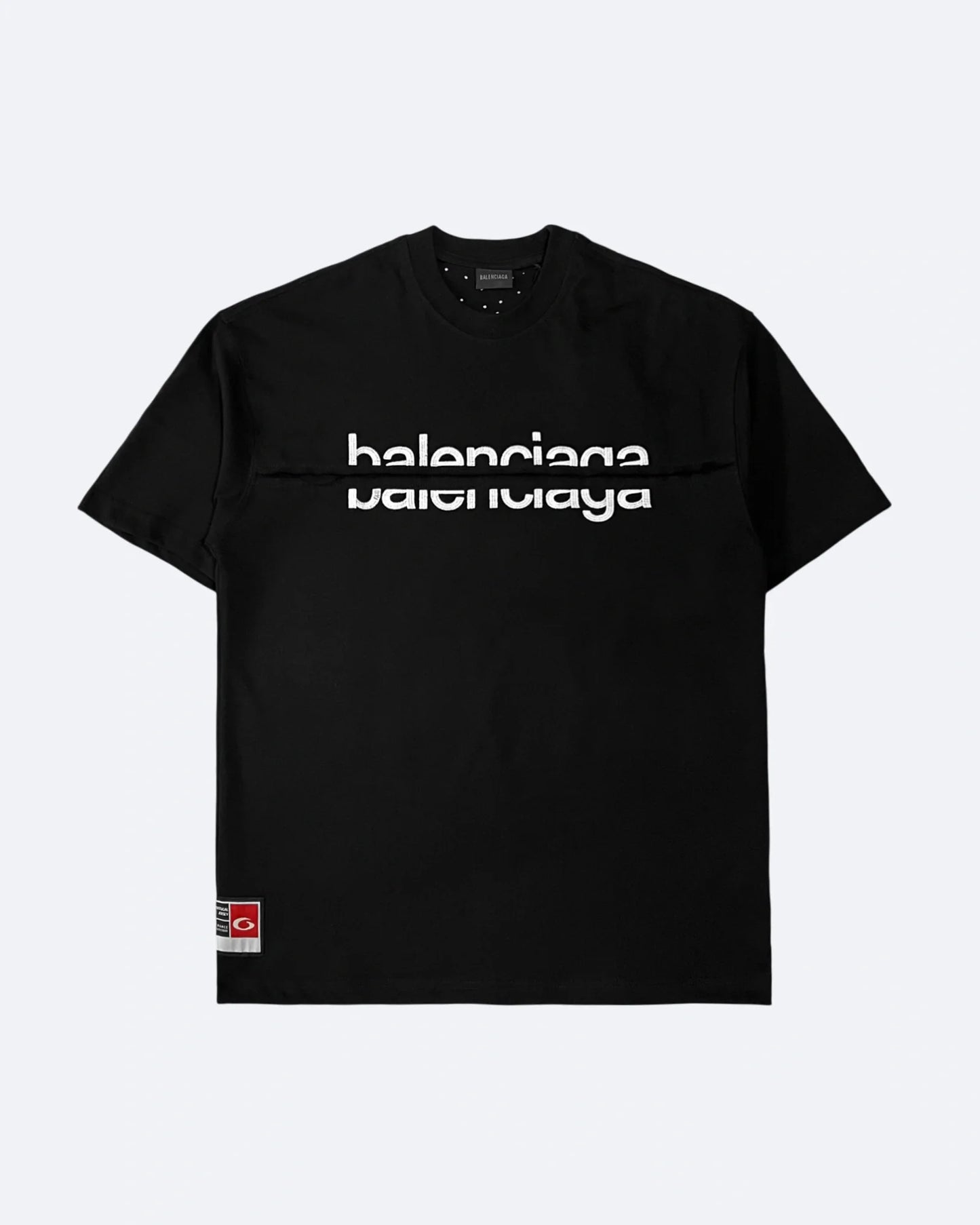 Balenciaga - Split Logo T-Shirt - Black