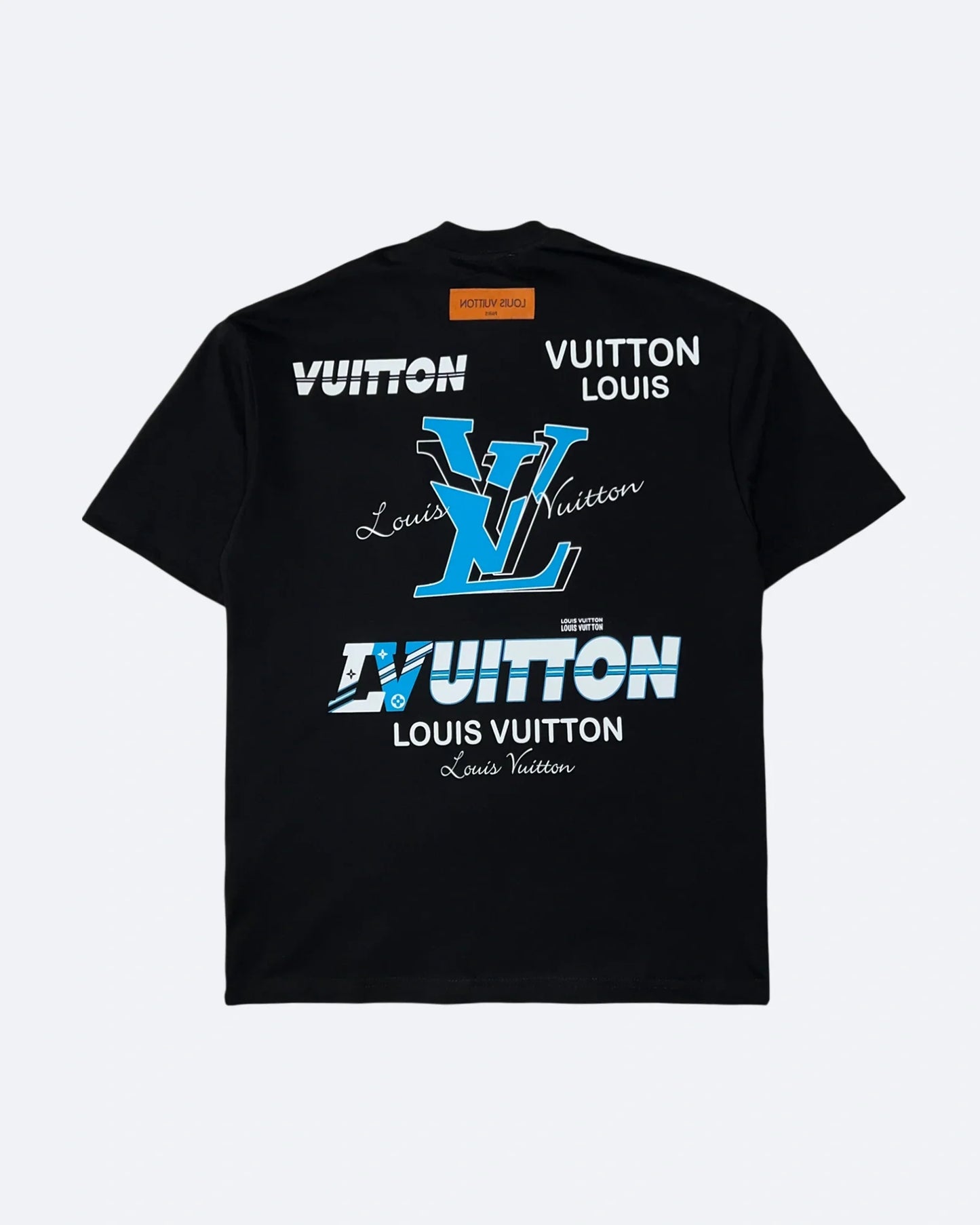 Louis Vuitton - Multi Logo Graphic T-Shirt - Black