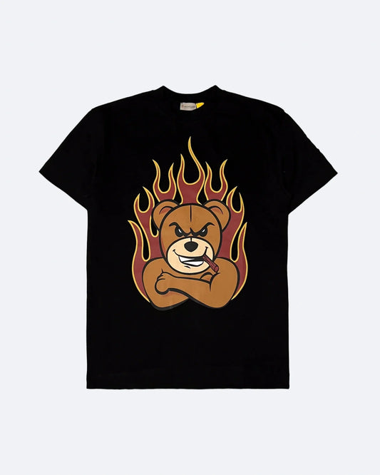 Moncler x Palm Angels Bear Motif T-Shirt - Black