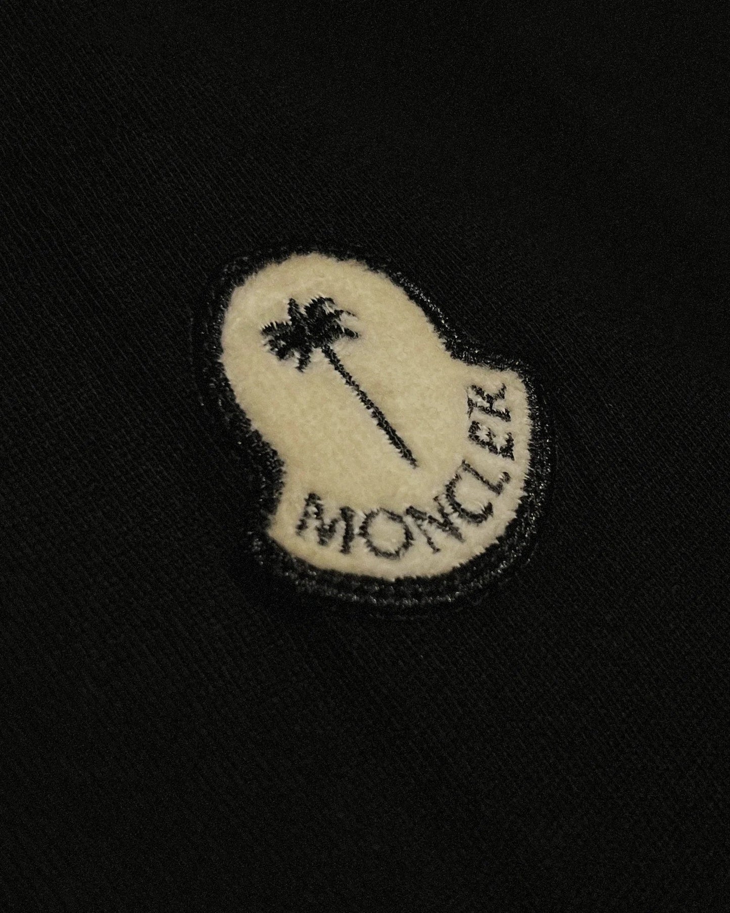 Moncler x Palm Angels Bear Motif T-Shirt - Black