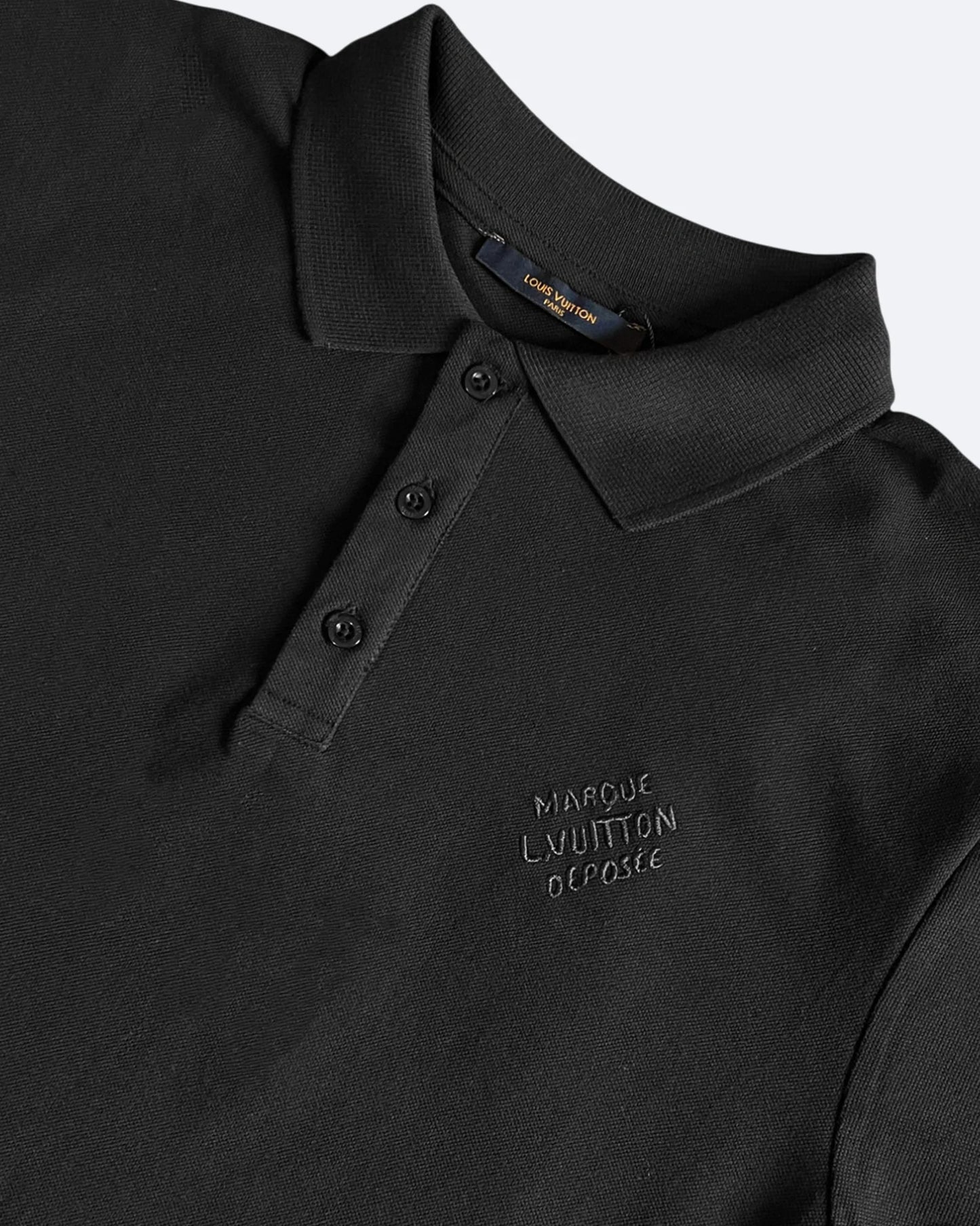 Louis Vuitton - Marque Louis Vuitton Polo Shirt - Black