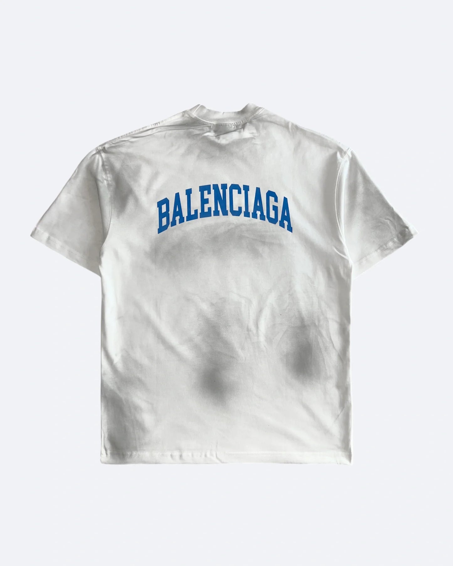 Balenciaga - G Logo College T-Shirt - Dirty White