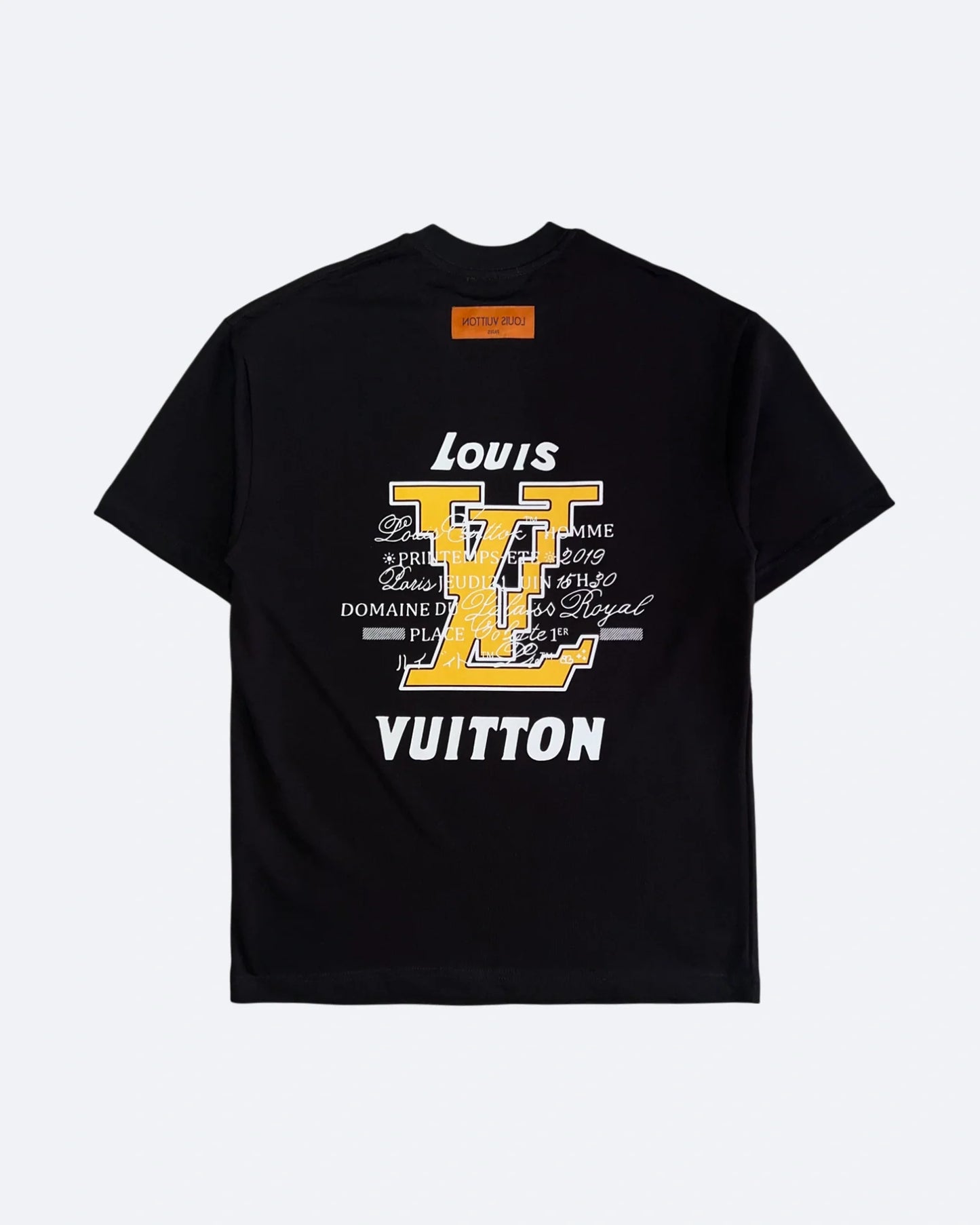 Louis Vuitton - LV Pixel Monogram Logo T-Shirt - Black