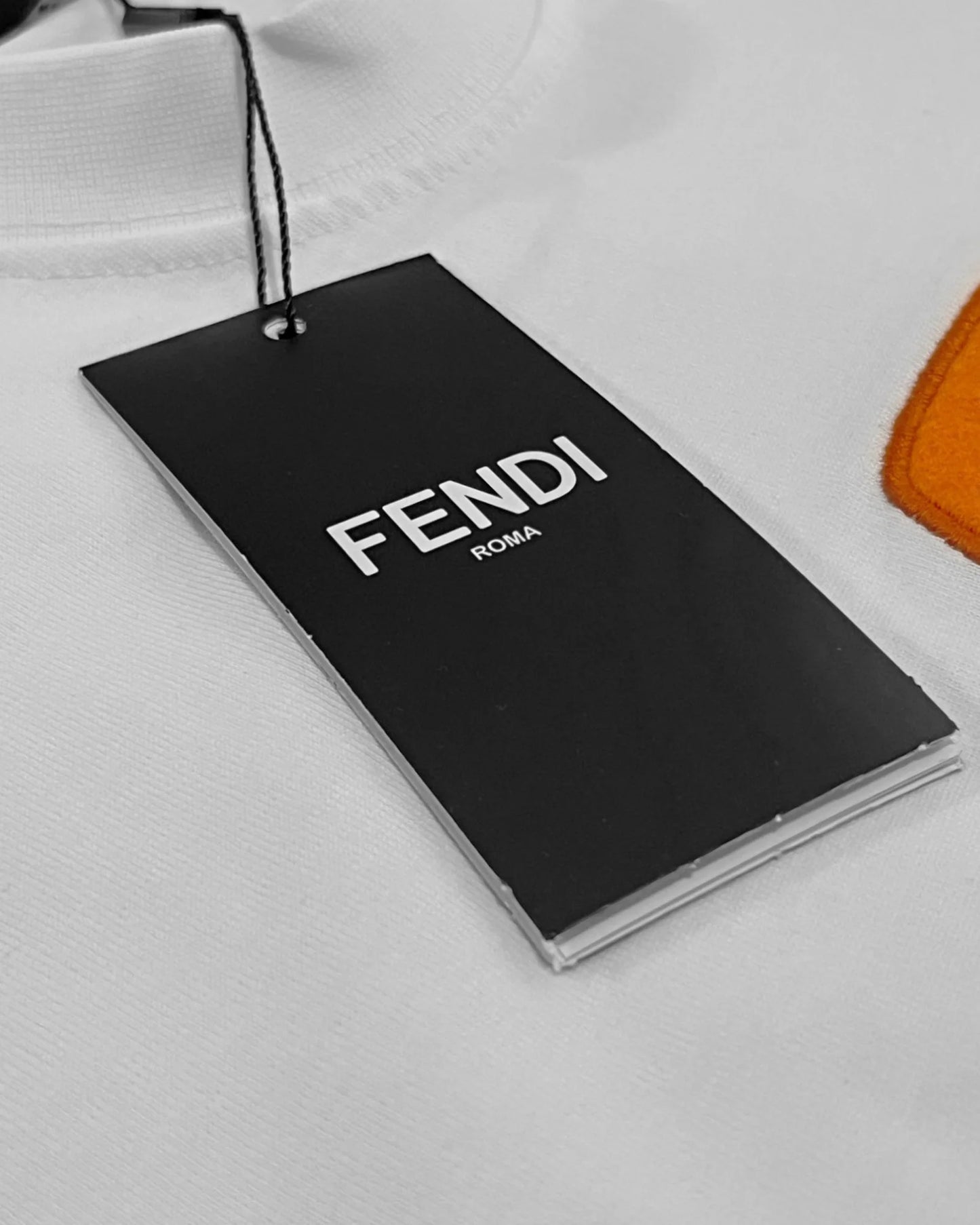 Fendi - Embroidered Mascot T-Shirt - White