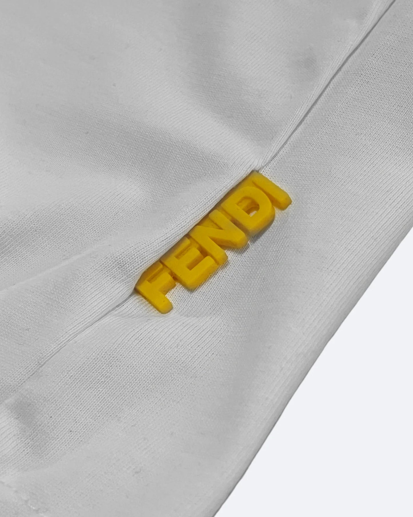 Fendi - Embroidered Mascot T-Shirt - White