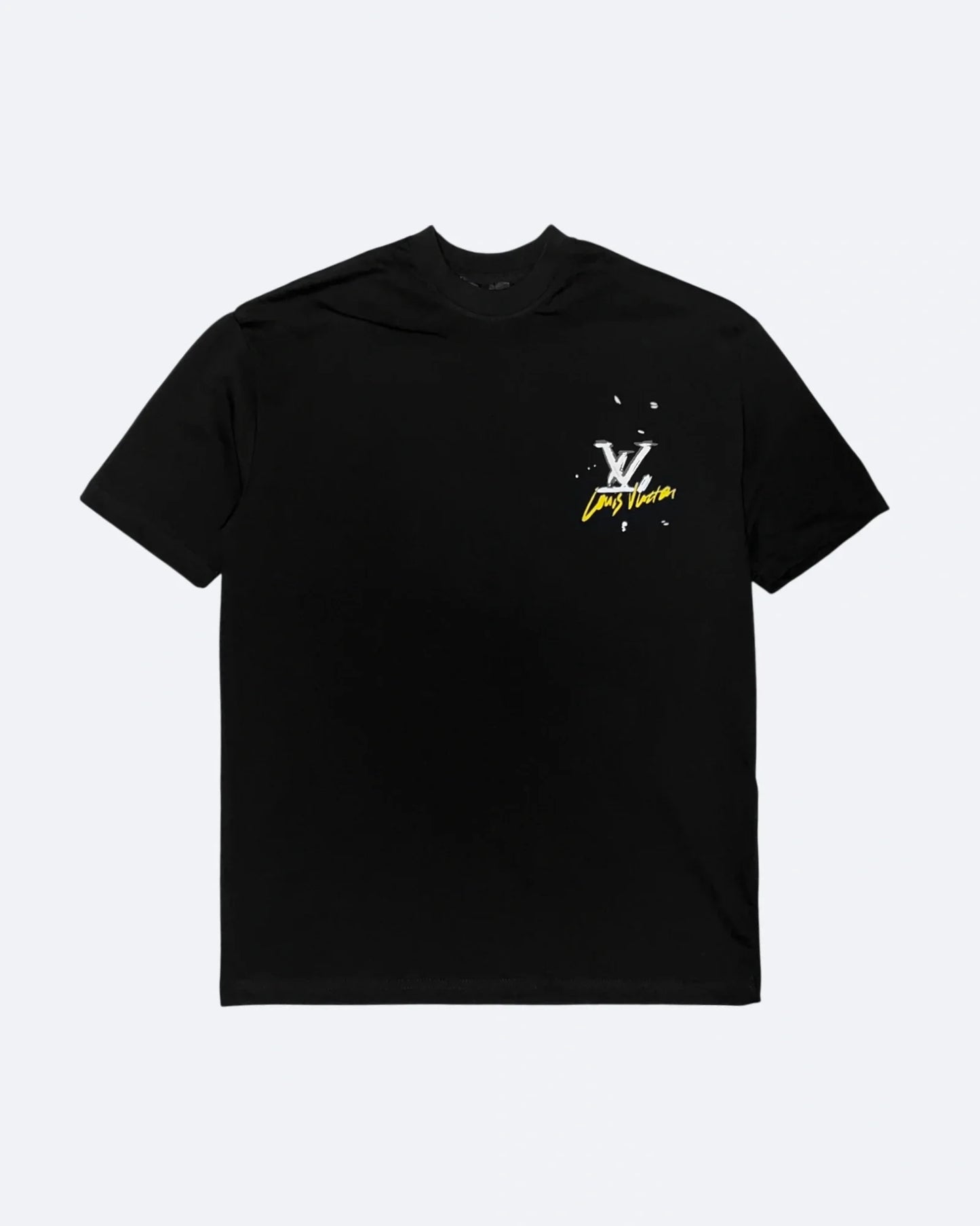 Louis Vuitton - LV Circle Graffiti Logo T-Shirt - Black