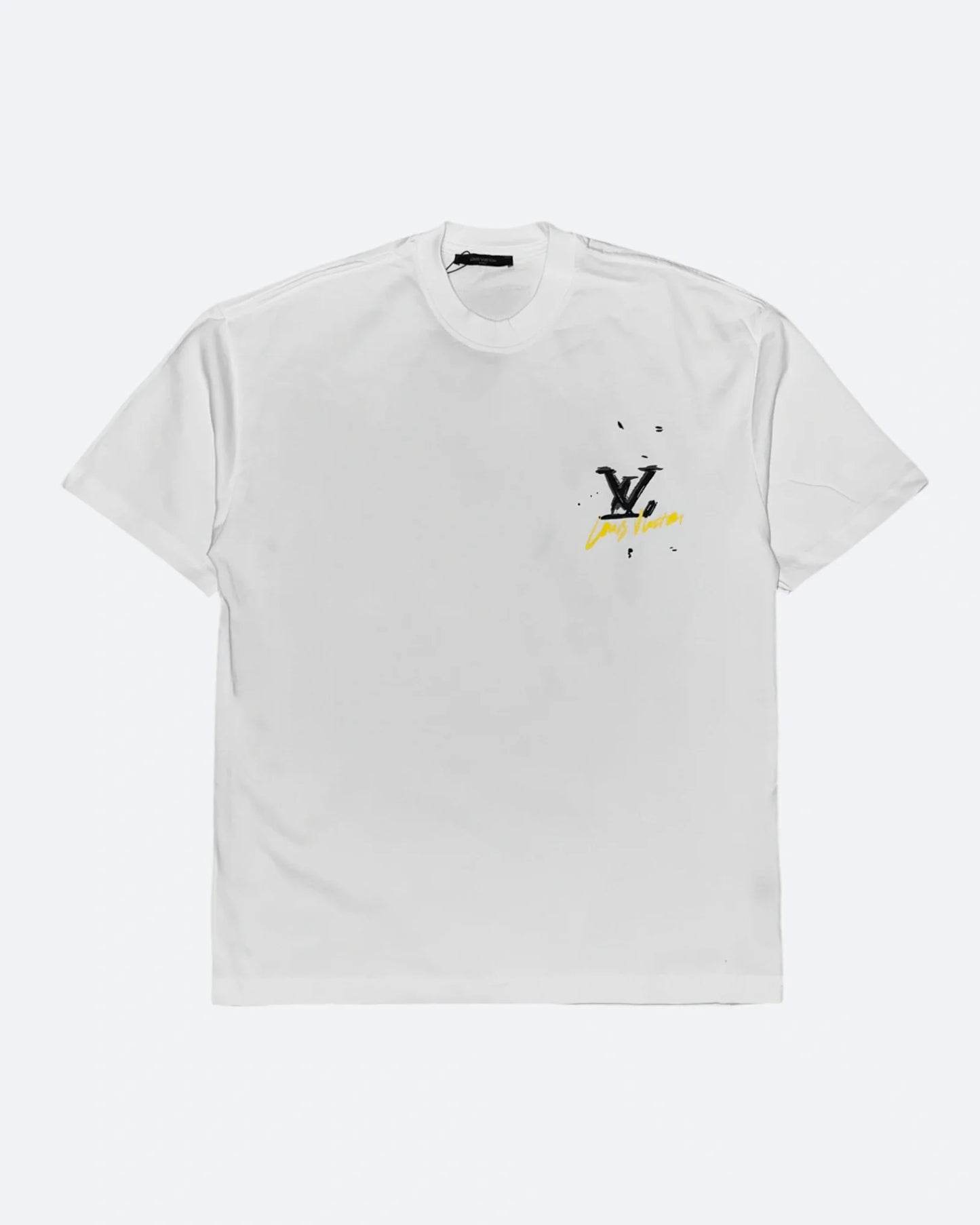 Louis Vuitton - LV Circle Graffiti Logo T-Shirt - White