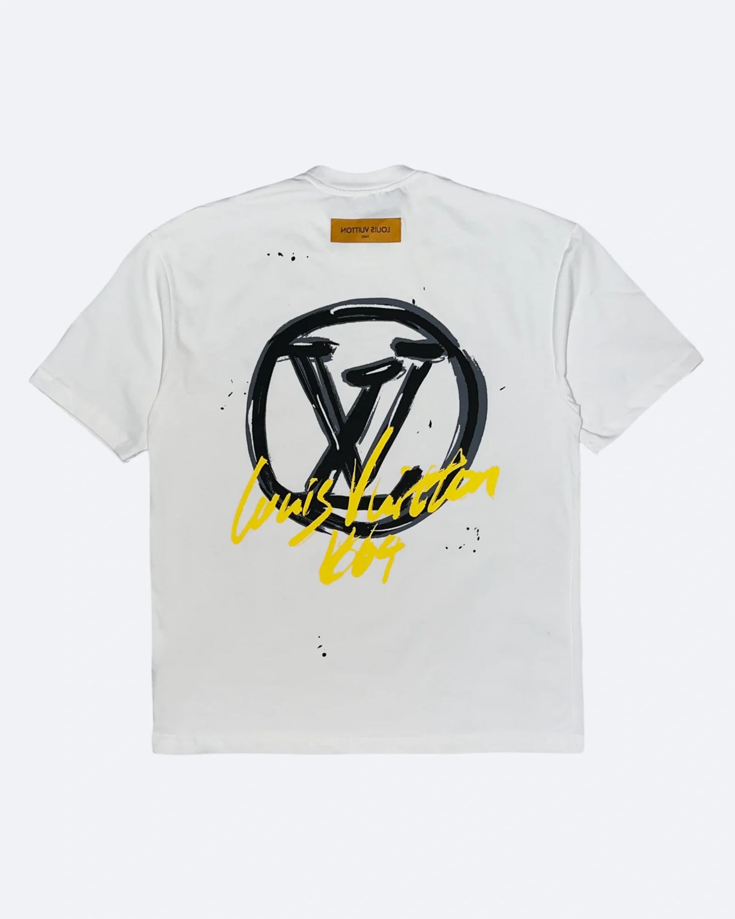 Louis Vuitton - LV Circle Graffiti Logo T-Shirt - White