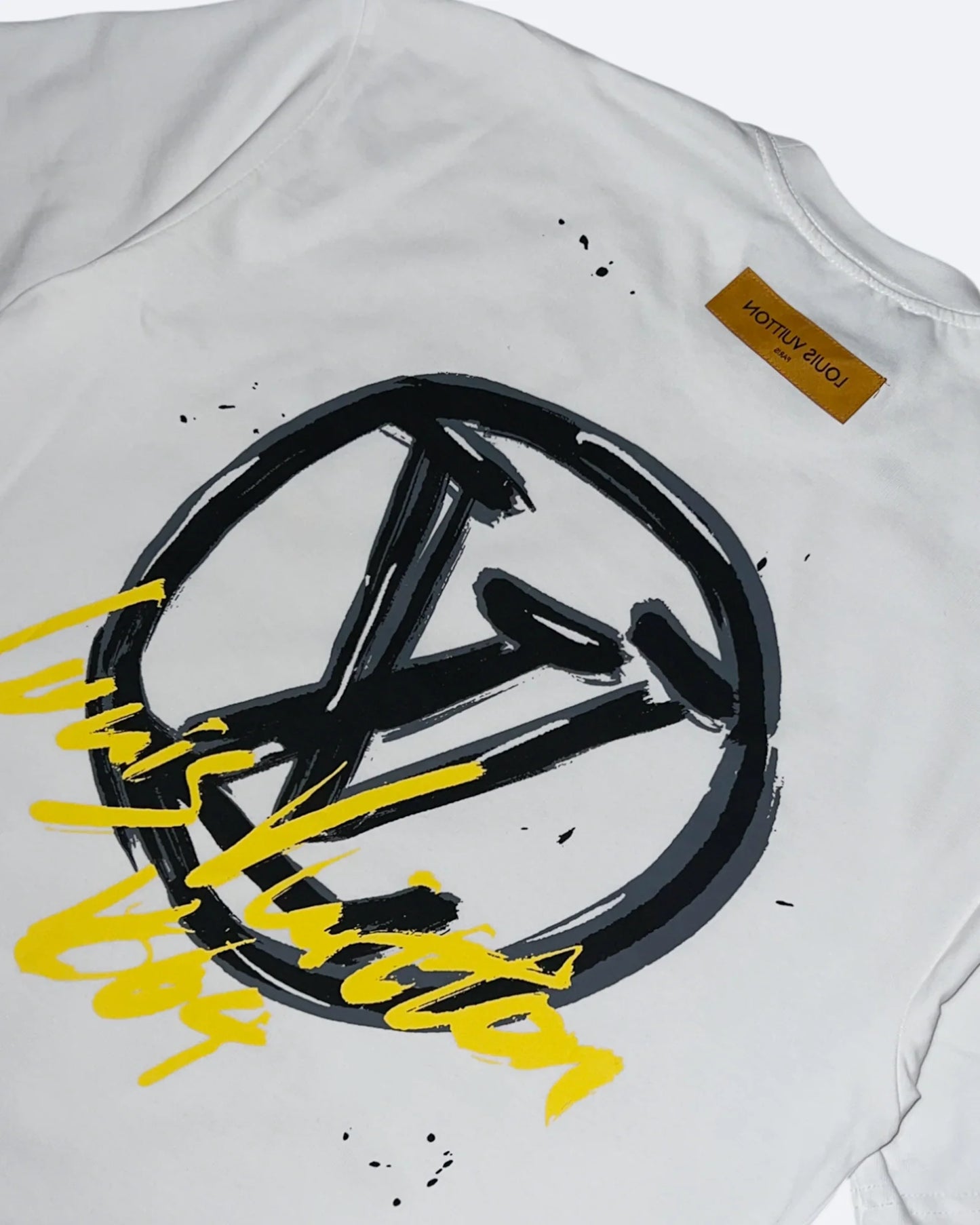 Louis Vuitton - LV Circle Graffiti Logo T-Shirt - White