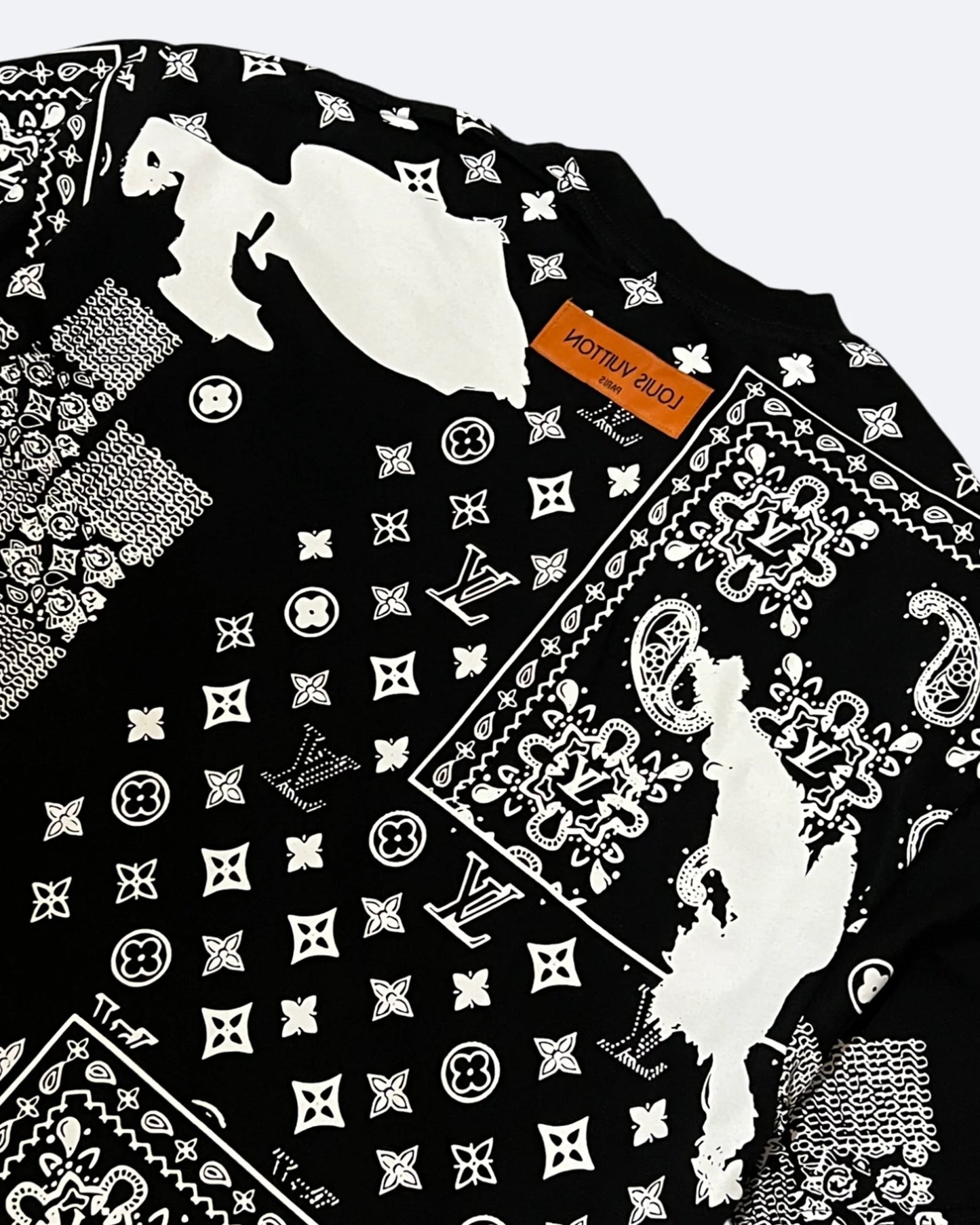 Louis Vuitton - Bandana T-Shirt - Black
