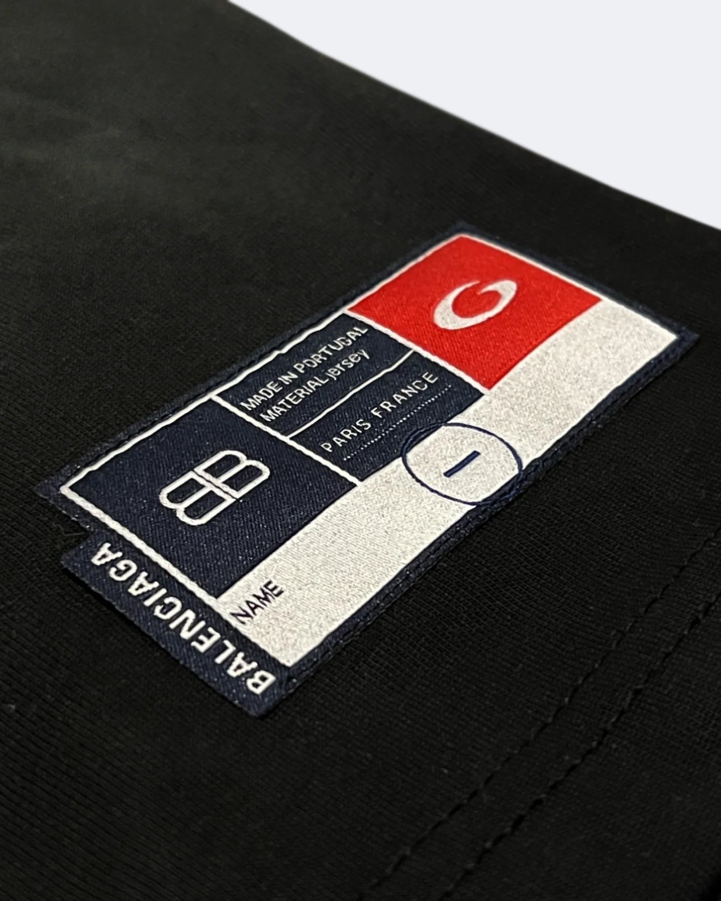 Balenciaga - G Logo College T-Shirt - Black