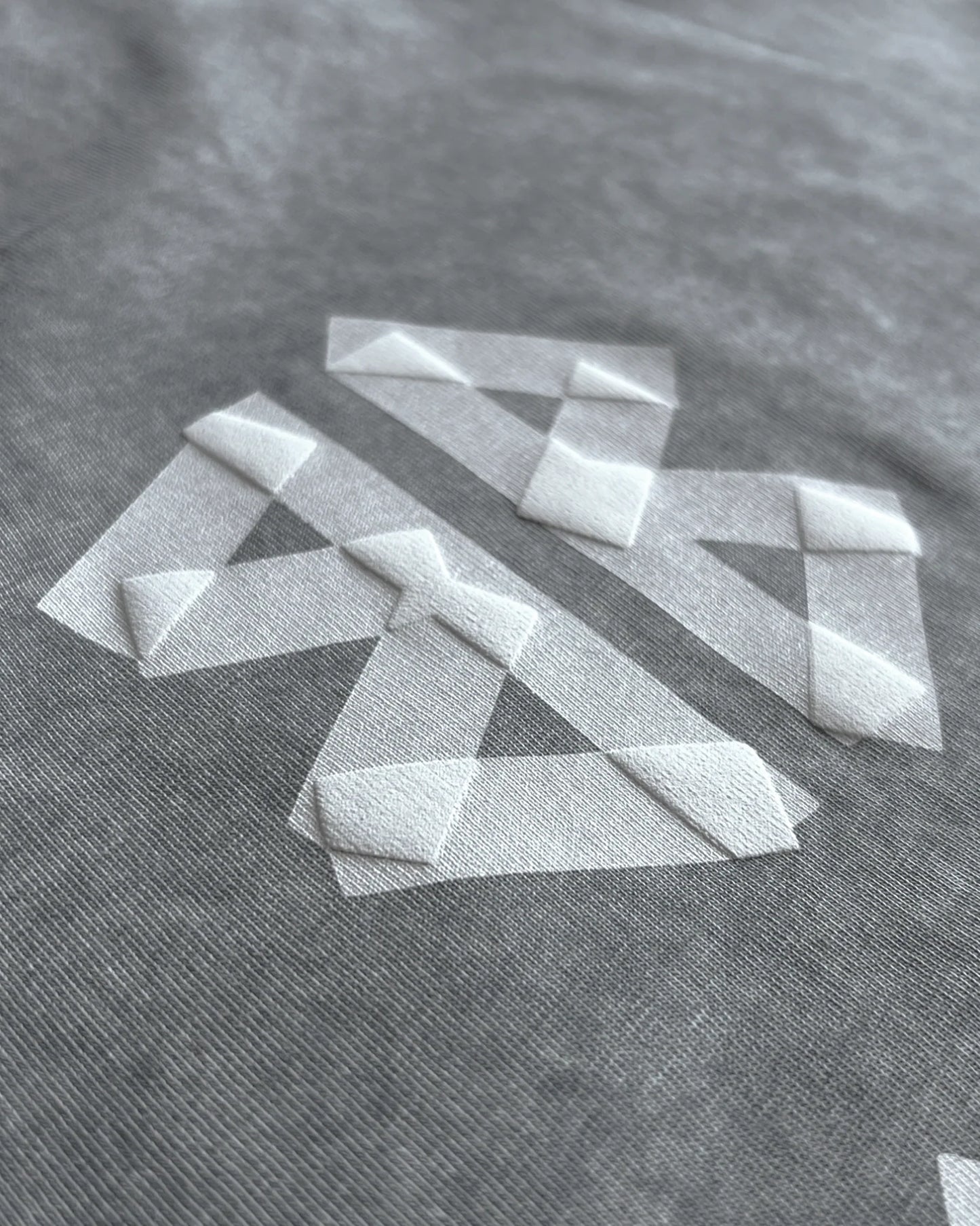 Balenciaga - White Tape T-Shirt - Gray