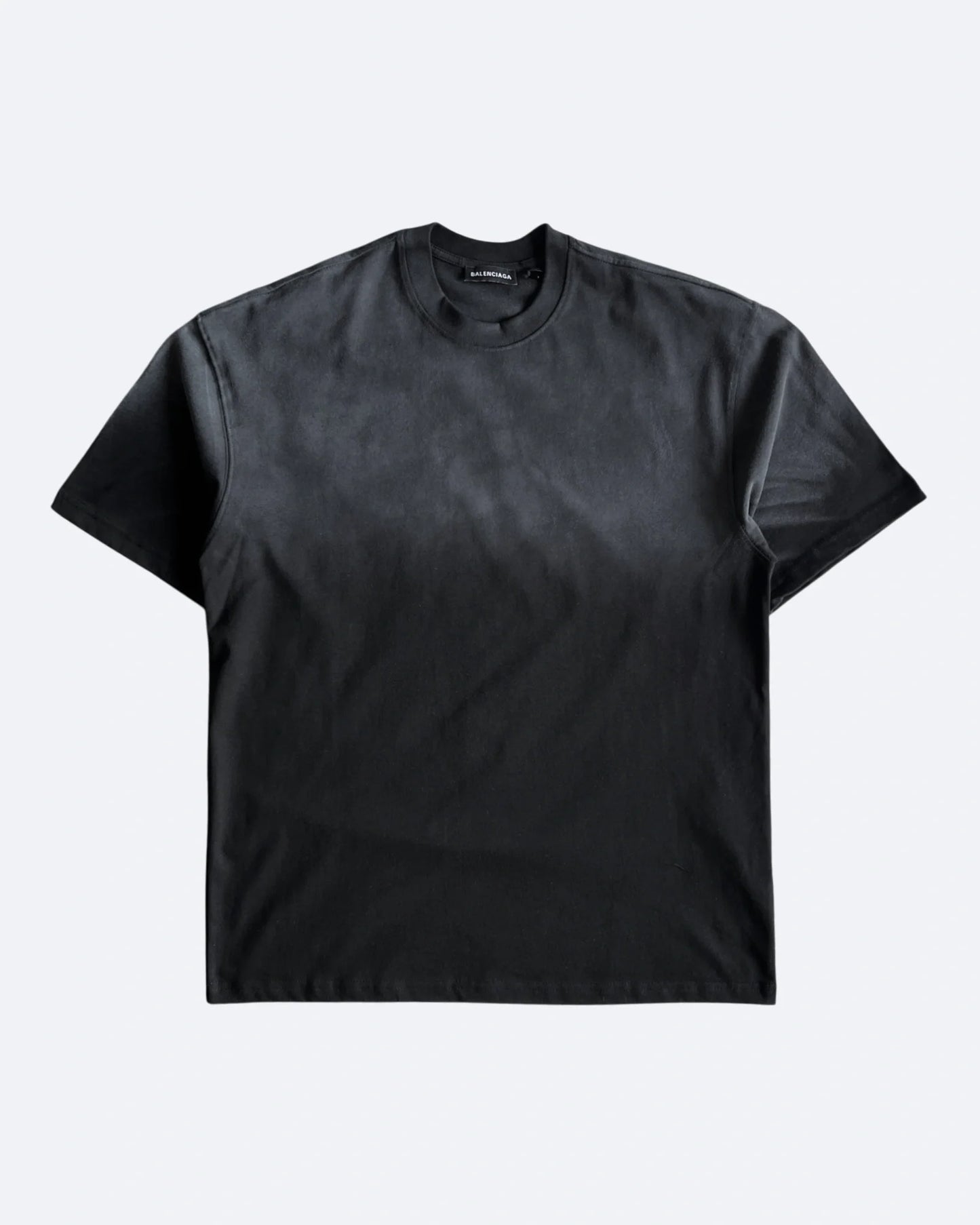 Balenciaga - Hellcurve Logo T-Shirt - Faded Black