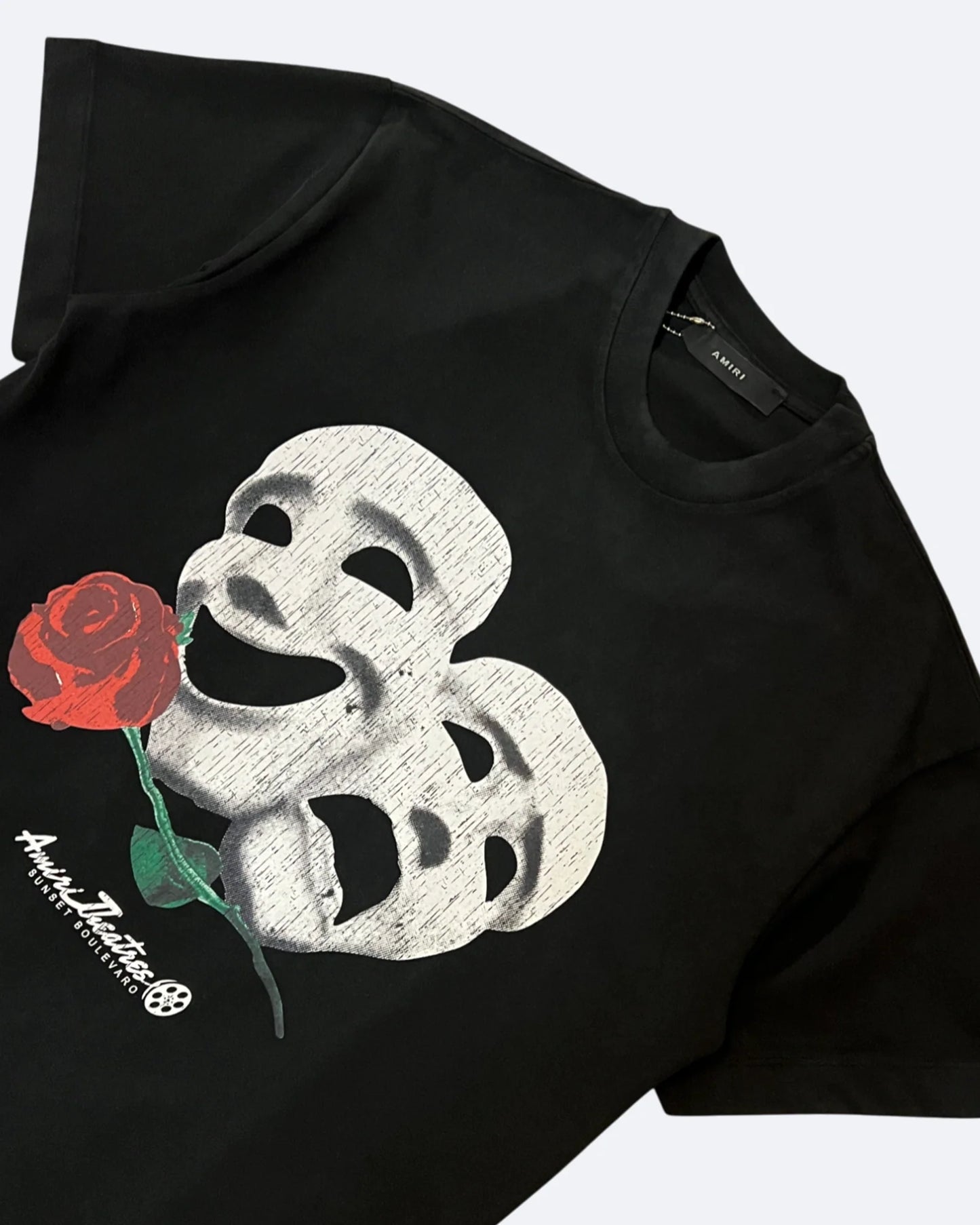 Amiri - Theatre Masks T-Shirt - Black
