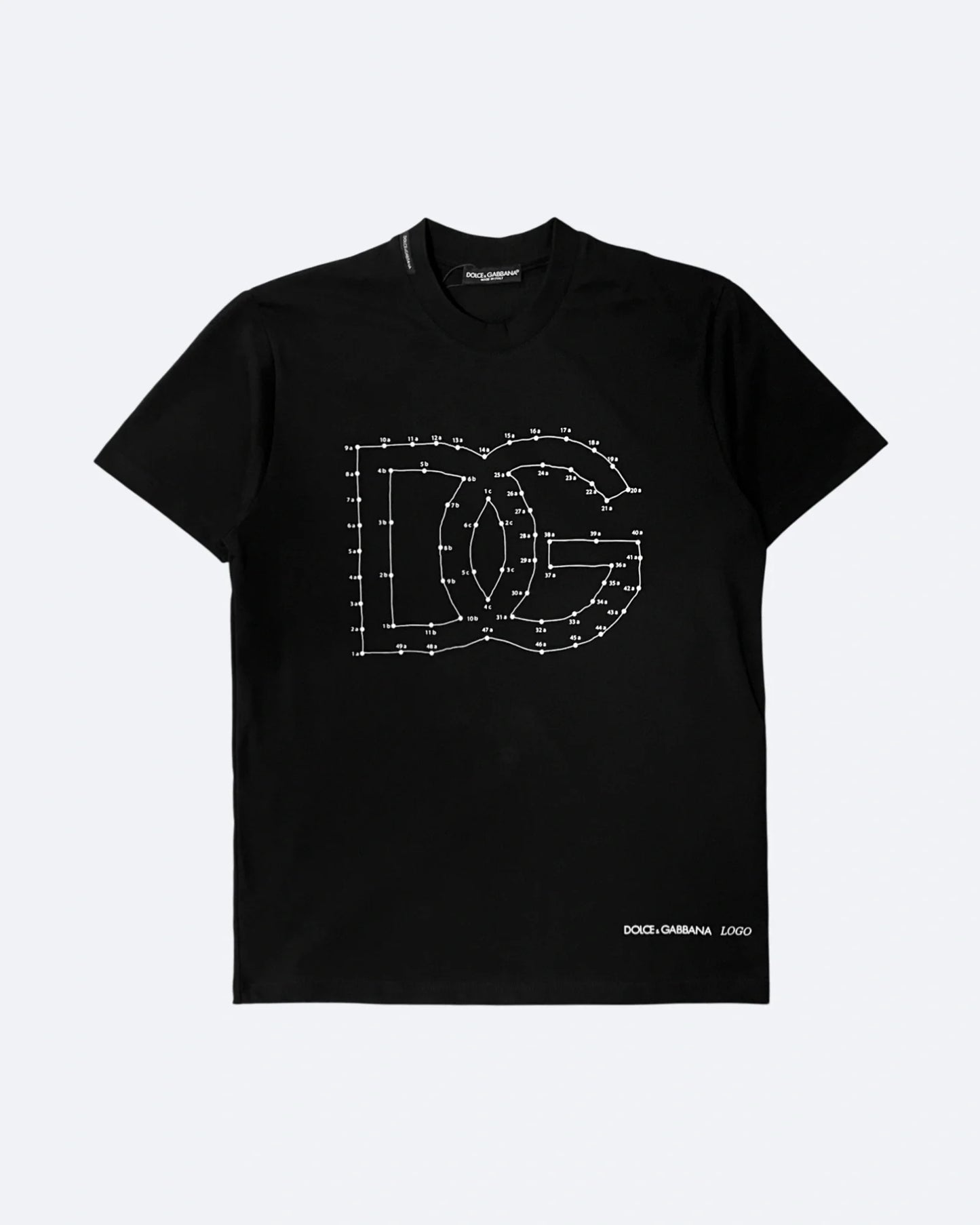 Dolce & Gabbana - Points Logo T-Shirt - Black