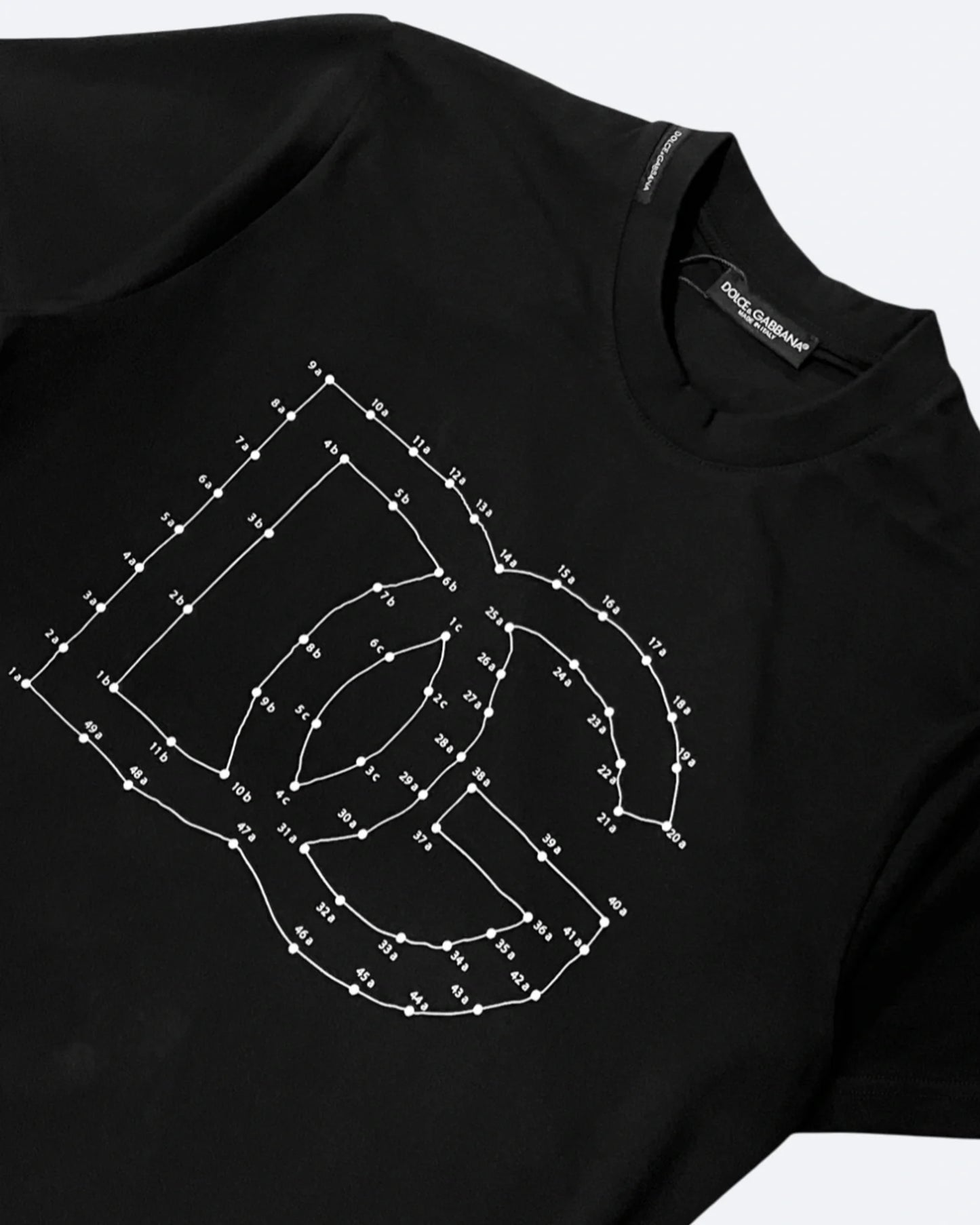 Dolce & Gabbana - Points Logo T-Shirt - Black