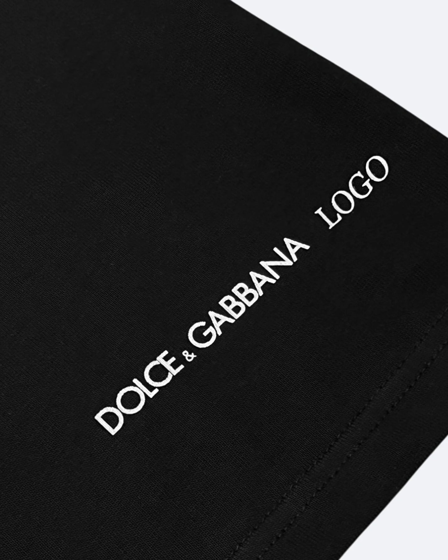 Dolce & Gabbana - Points Logo T-Shirt - Black