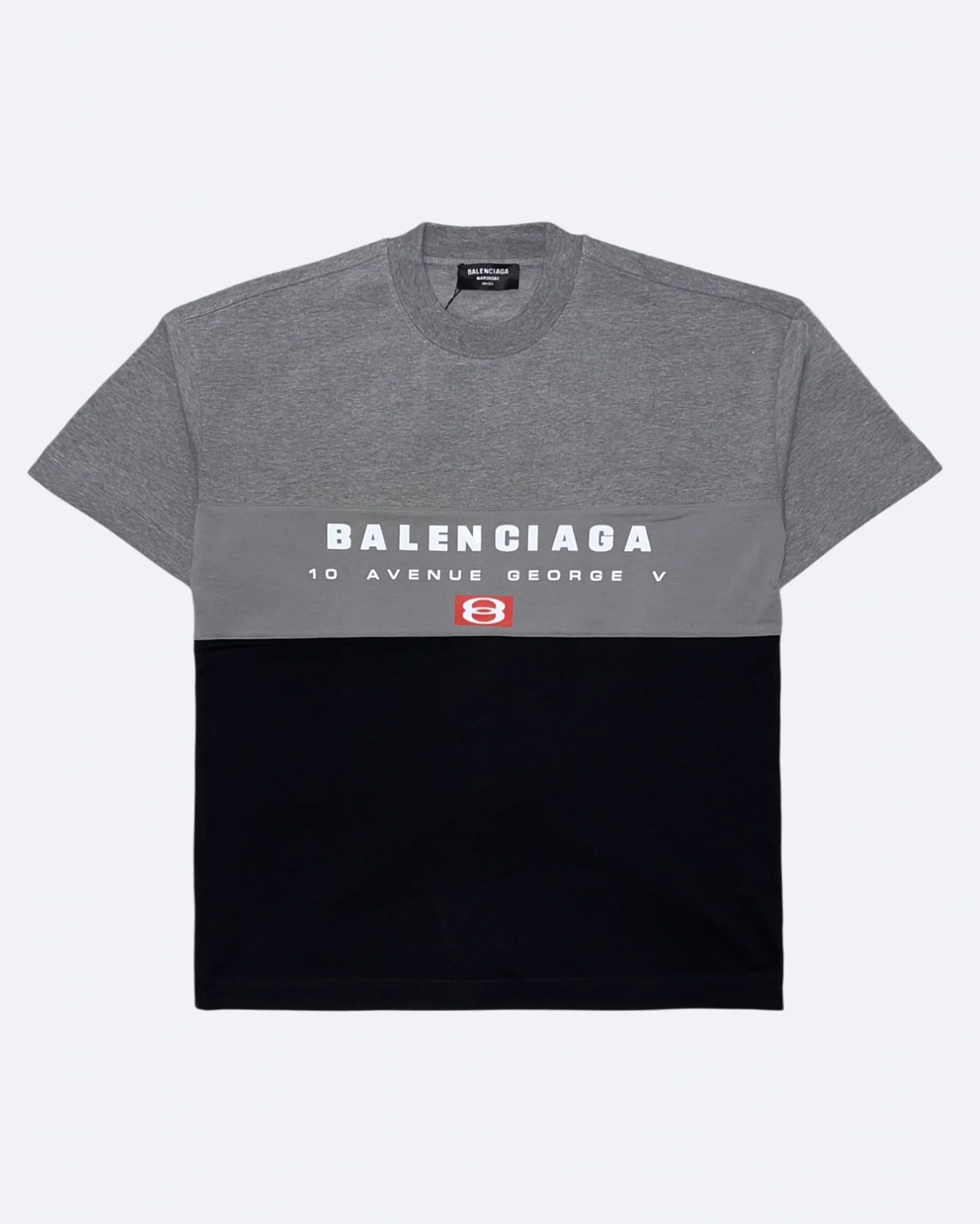 Balenciaga - Three-Piece T-Shirt - Gray/Black