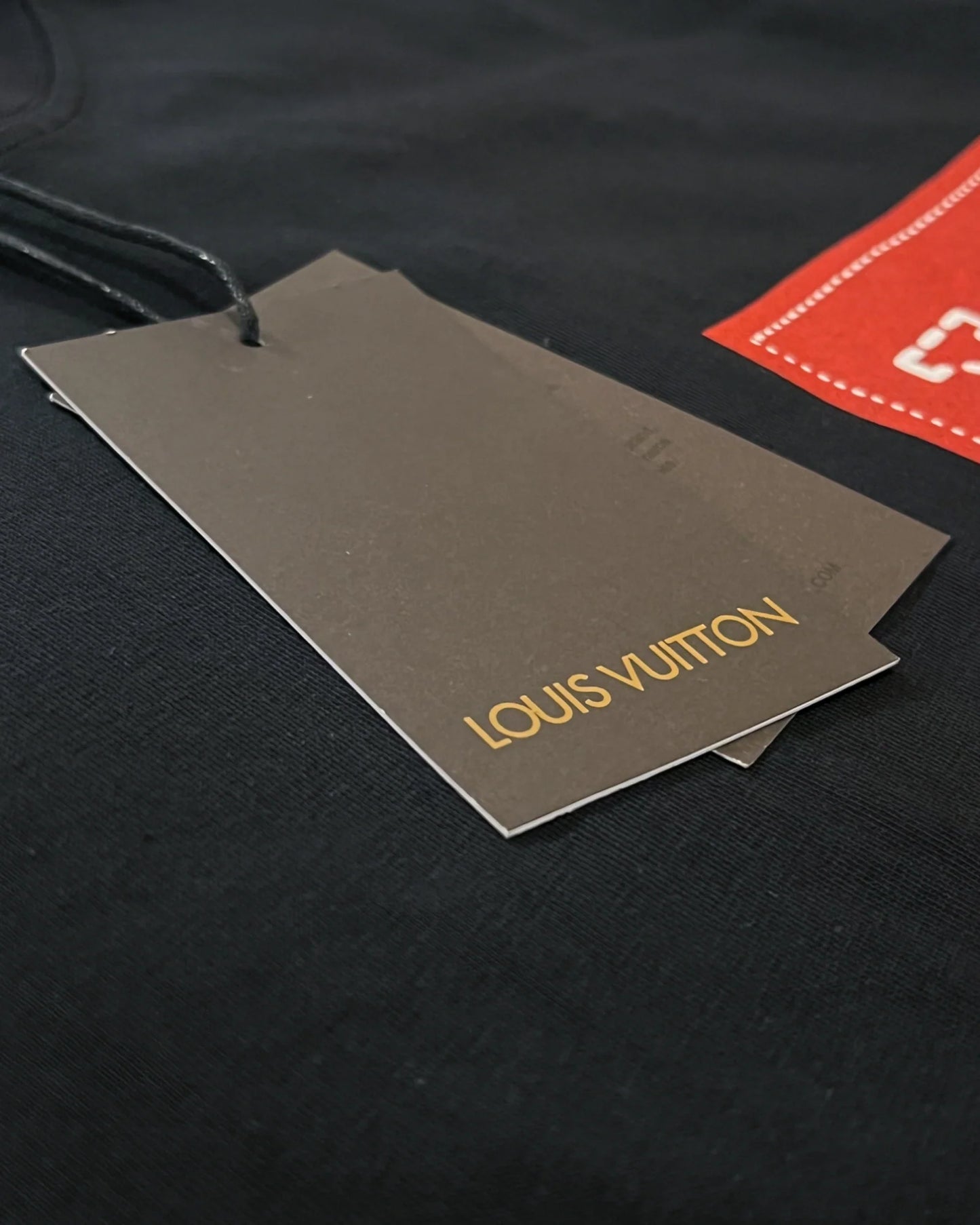 Louis Vuitton - Red Pocket T-Shirt - Black