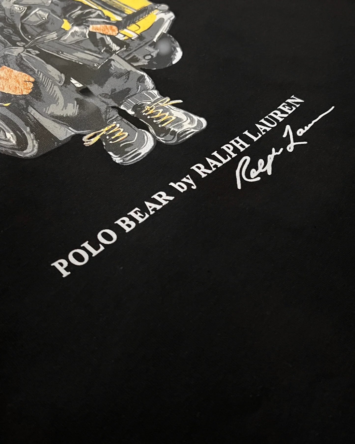 Ralph Lauren - Polo Bear Rider T-Shirt - Black