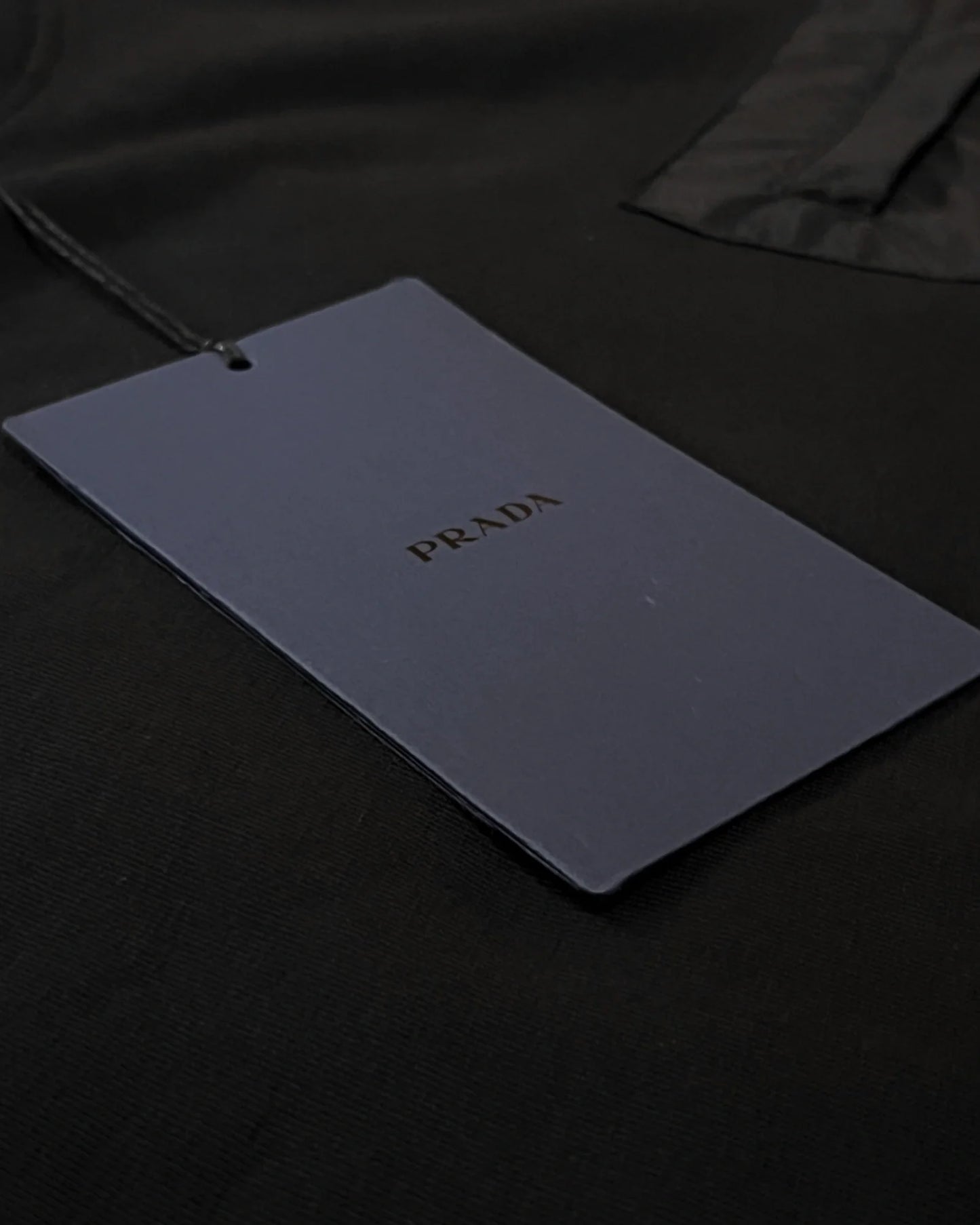 Prada - Pocket Plate T-Shirt - Black