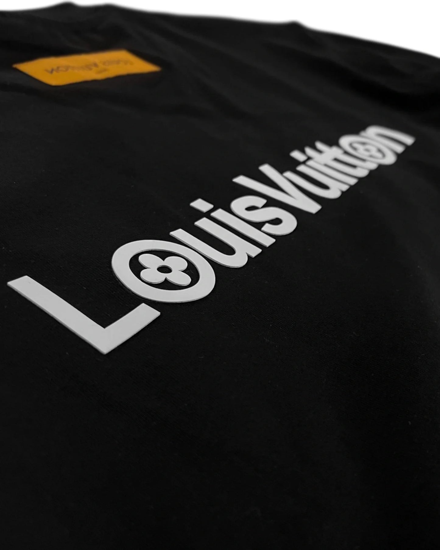 Louis Vuitton - LV Rubber Logo Oversized T-Shirt - Black