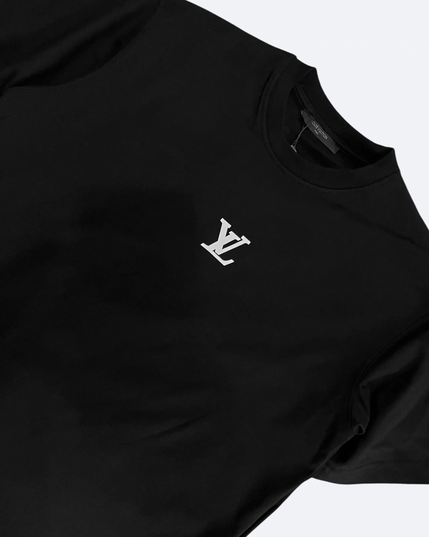 Louis Vuitton - LV Rubber Logo Oversized T-Shirt - Black