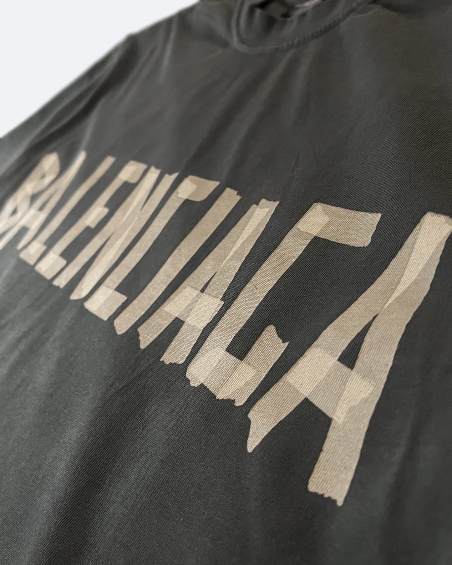 Balenciaga - Tape T-Shirt - Dark Gray