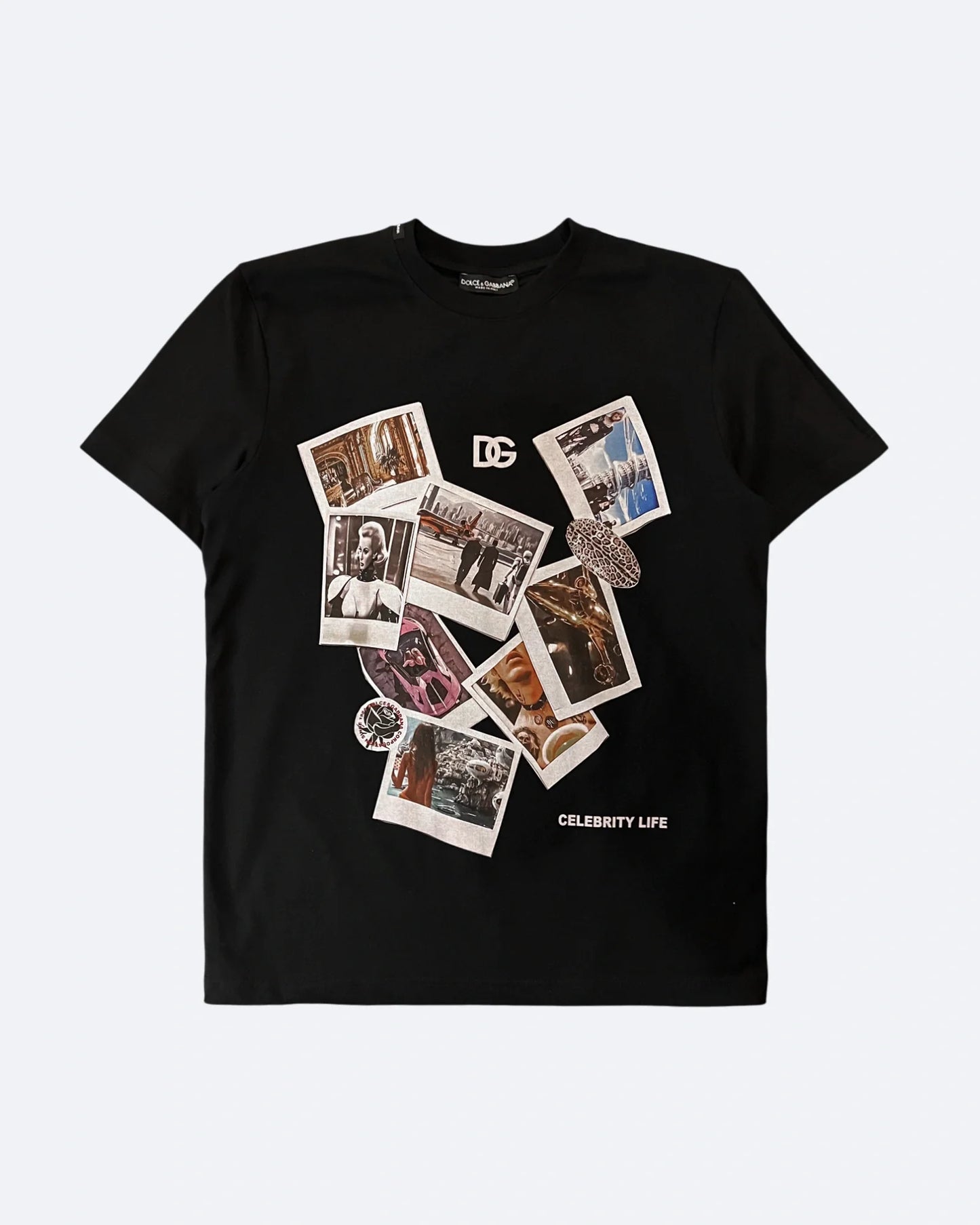 Dolce & Gabbana - Celebrity Life T-Shirt - Black