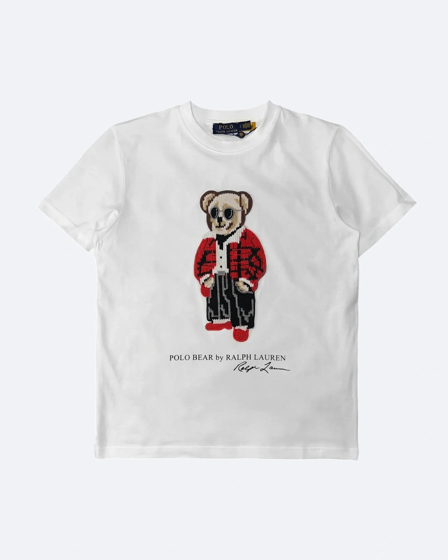 Ralph Lauren - Red Jacket Polo Bear T-Shirt - White