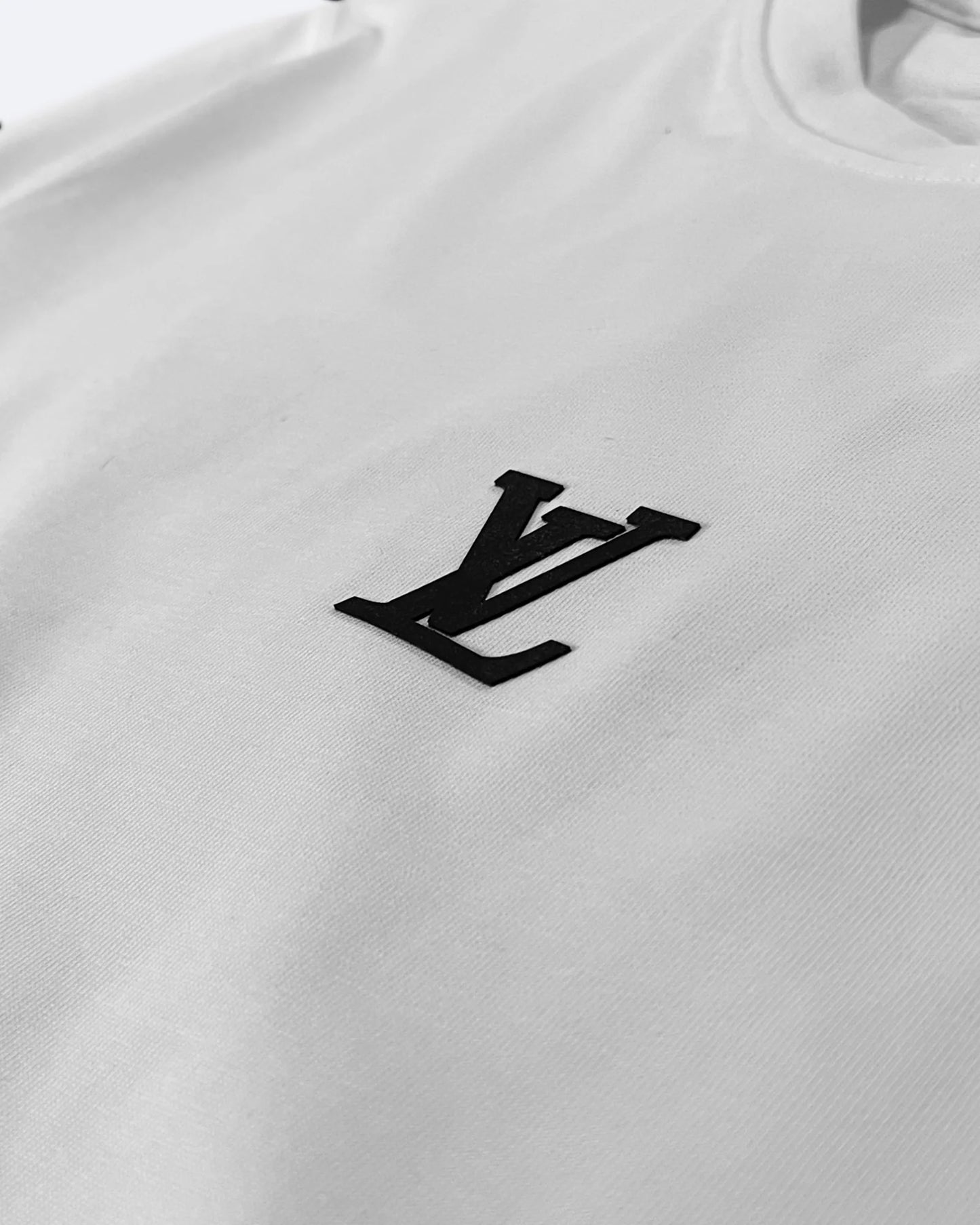 Louis Vuitton - LV Rubber Logo T-Shirt - White