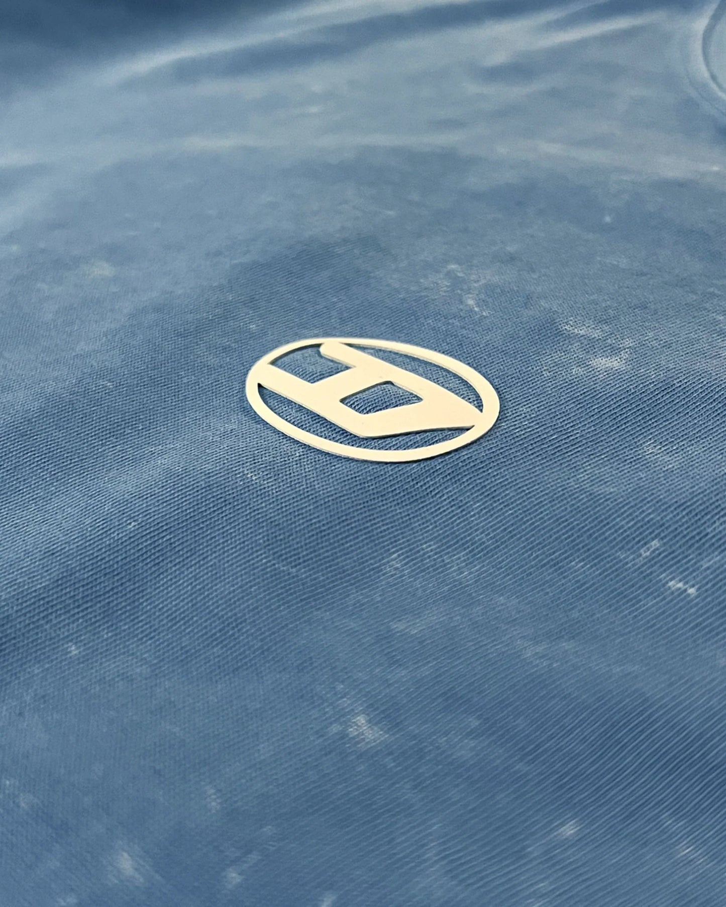 Diesel - Denim Logo T-Shirt - Blue