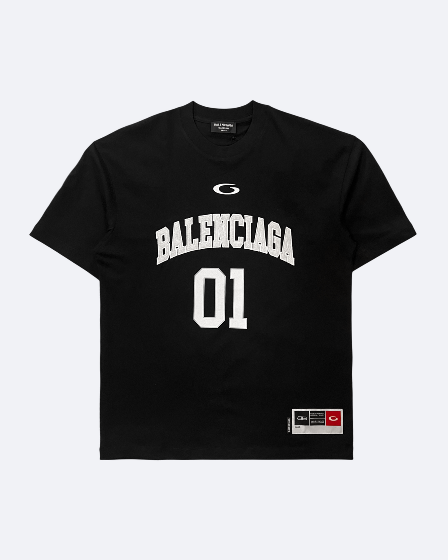 Balenciaga - 01 College T-Shirt - Black