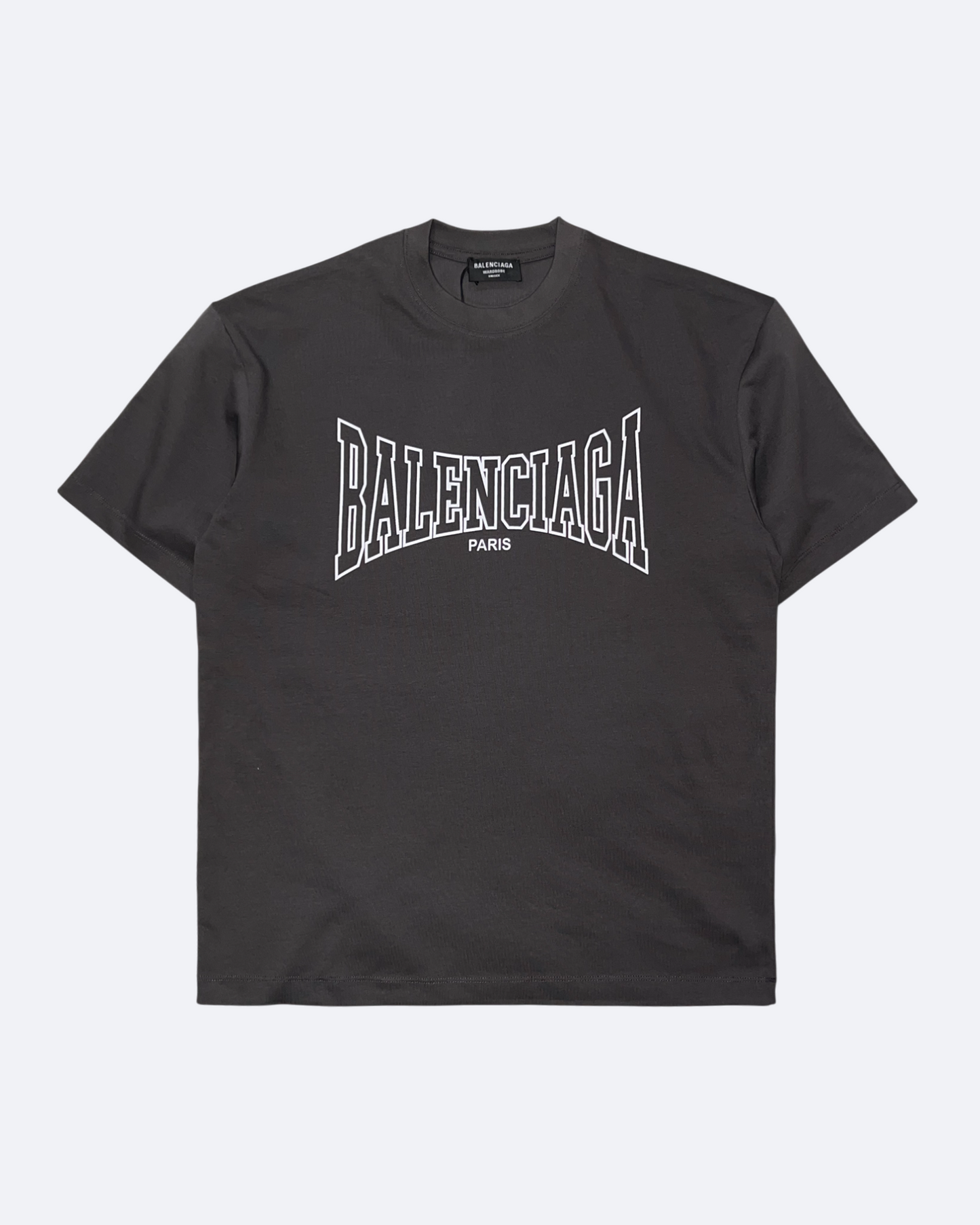 Balenciaga - Boxing Logo T-Shirt - Dark Gray