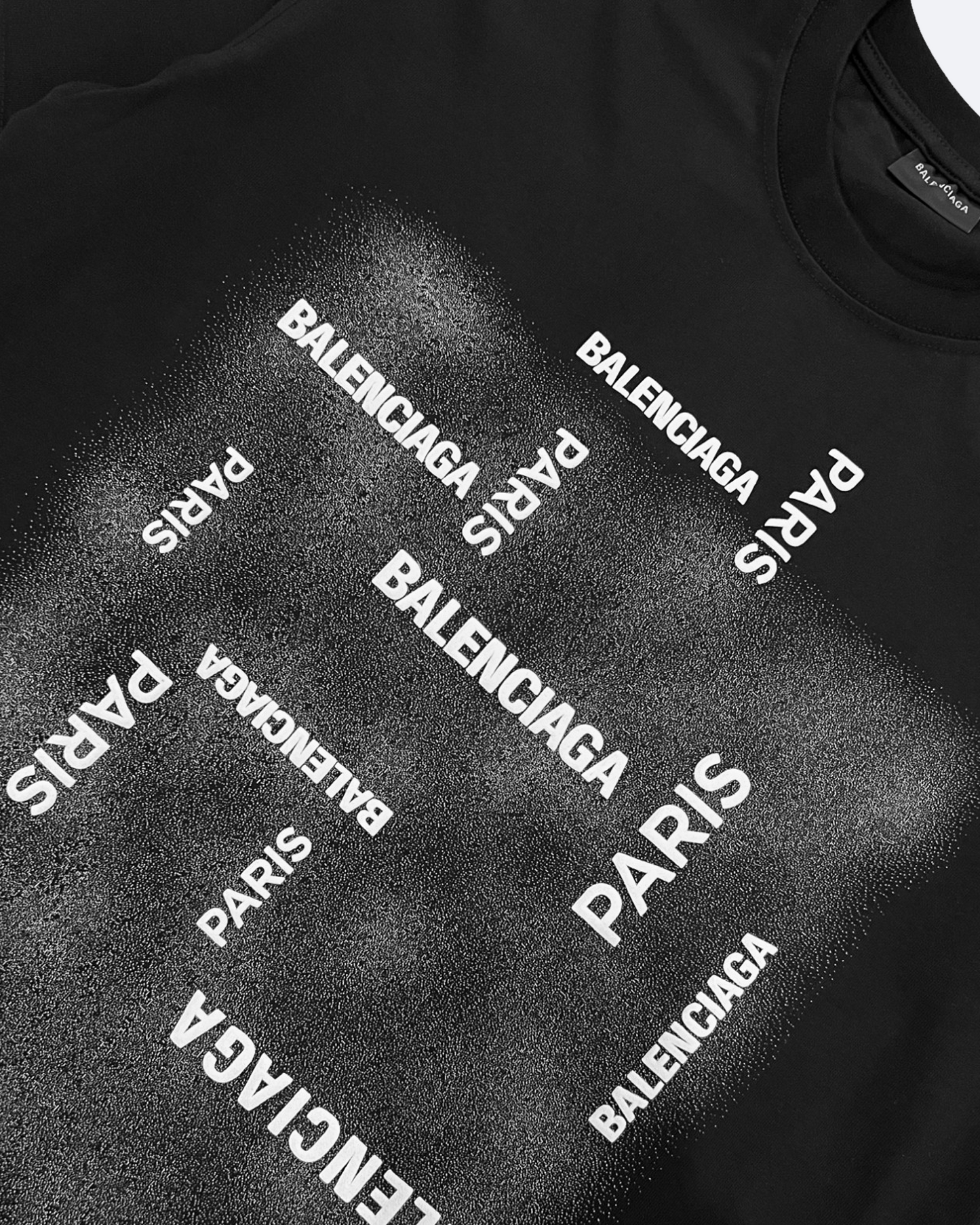 Balenciaga - Labyrinth Logo T-Shirt - Black