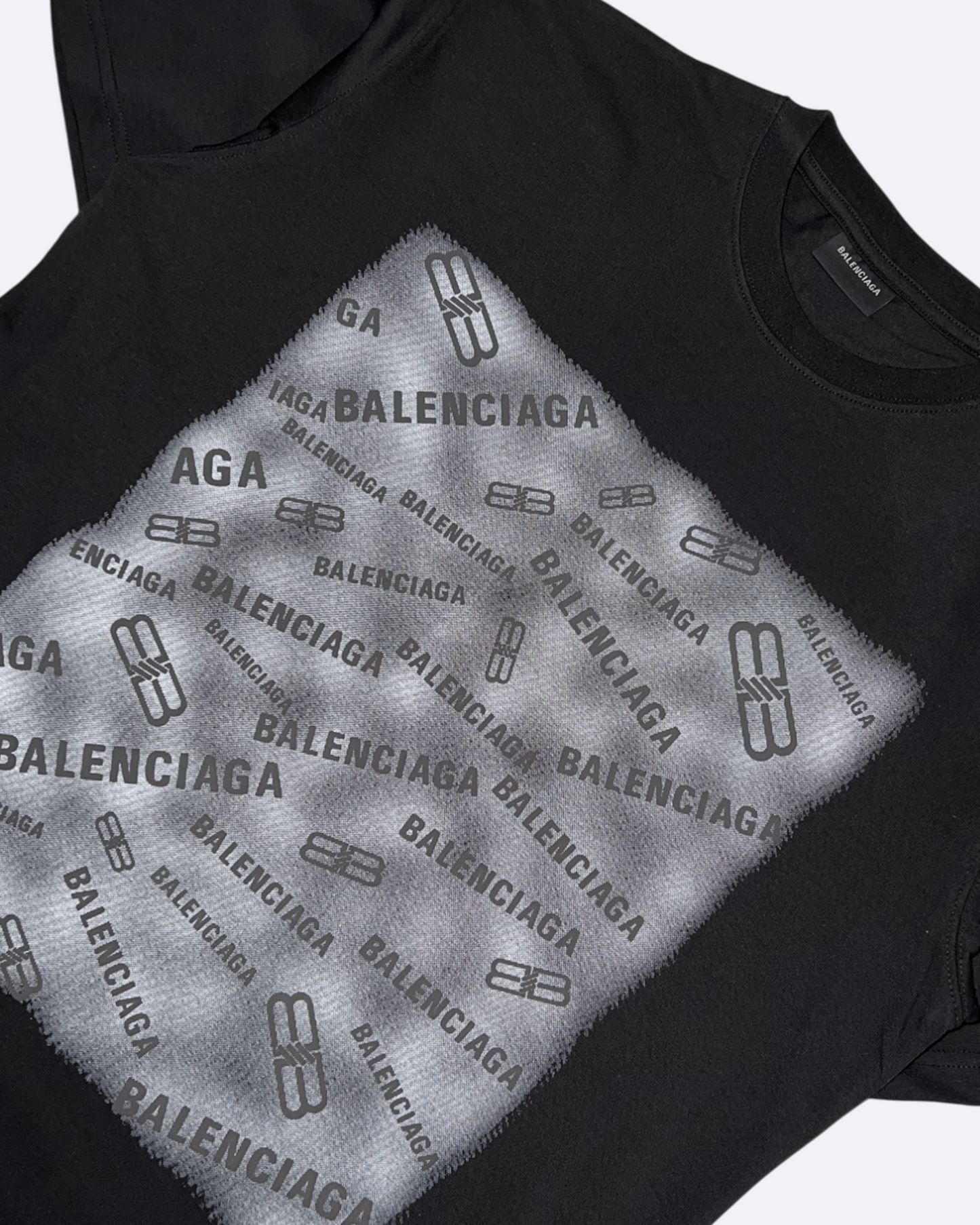Balenciaga - Chaos Logo T-Shirt - Black