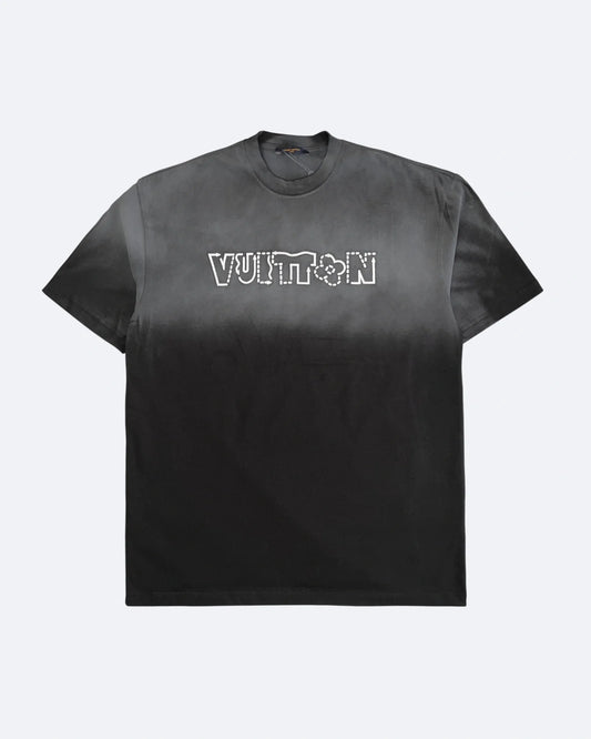 Louis Vuitton - Blueprint Logo T-Shirt - Black