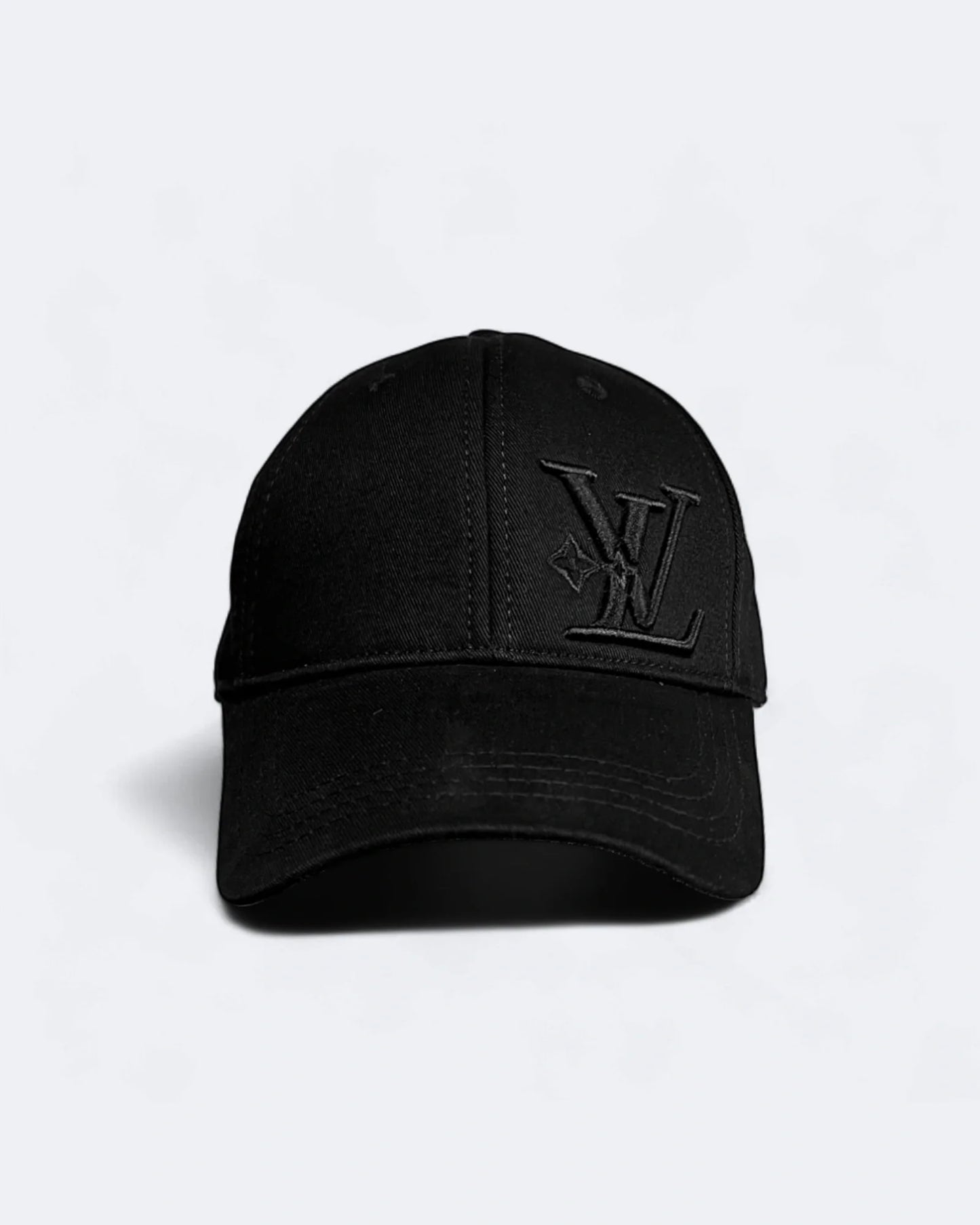 Louis Vuitton - LV Black Monogram Cap -  Black