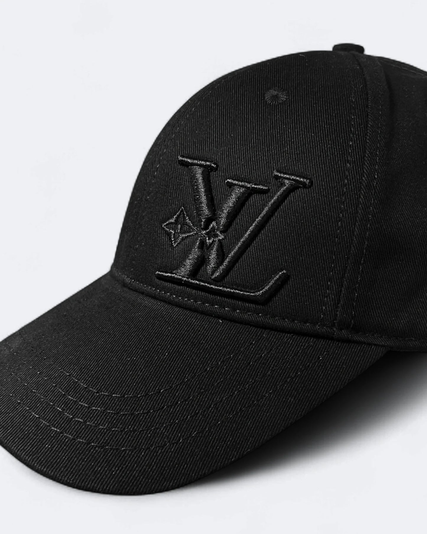 Louis Vuitton - LV Black Monogram Cap -  Black