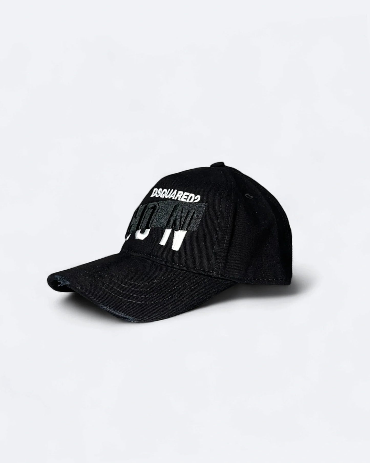 Dsquared2 - ICON Taped Embroidery Cap - Black