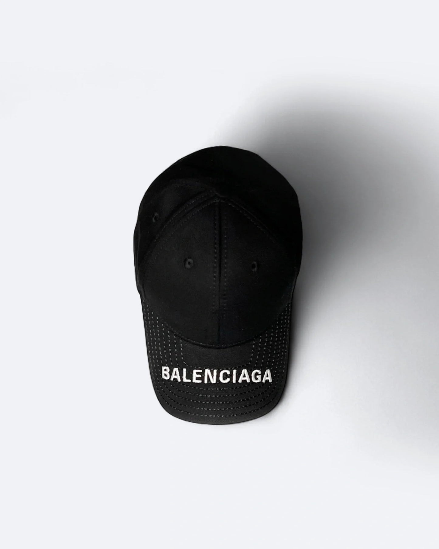 Balenciaga - Visor Logo Embroidery - Black