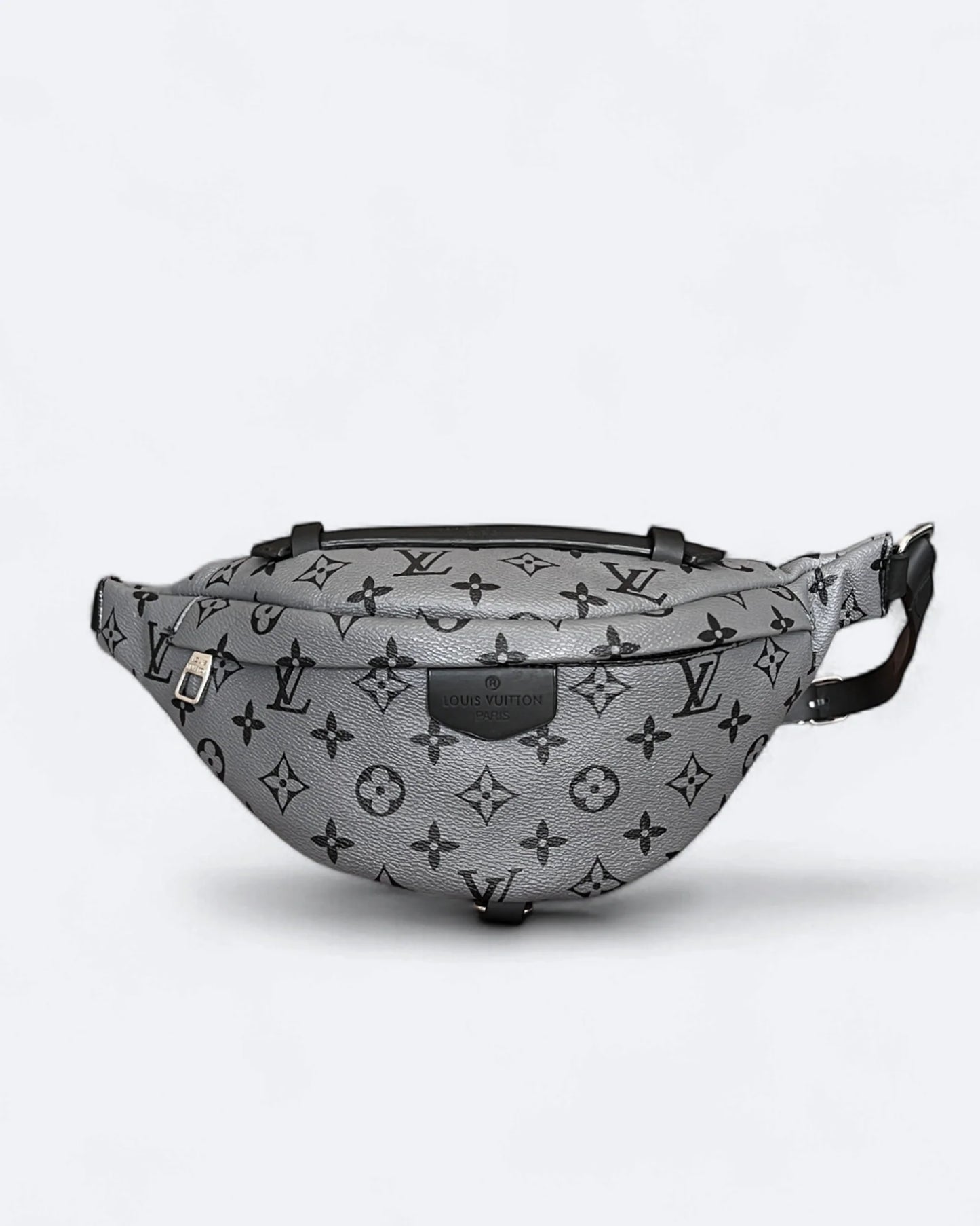 Louis Vuitton - LV Pattern Crossbody Bag - Gray/Black