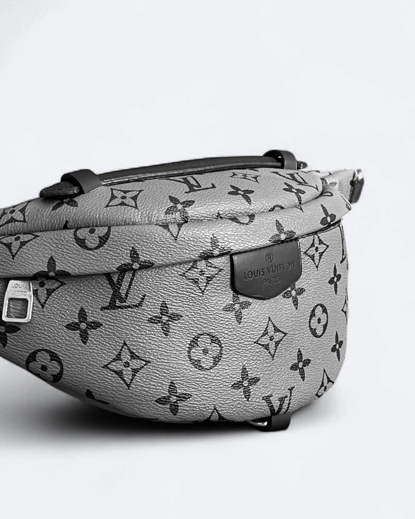 Louis Vuitton - LV Pattern Crossbody Bag - Gray/Black