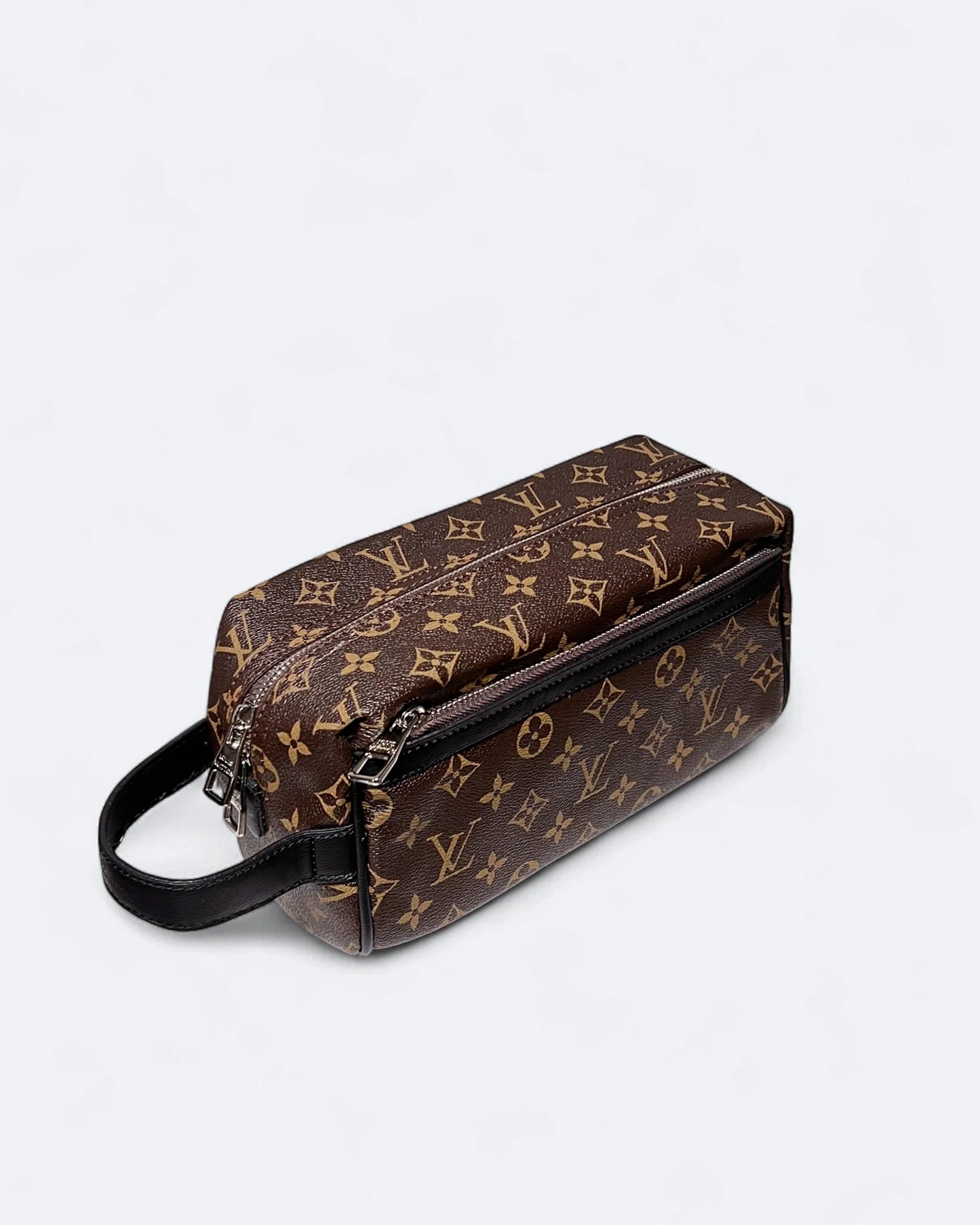 LVTN - Pattern Toiletry Bag - Brown