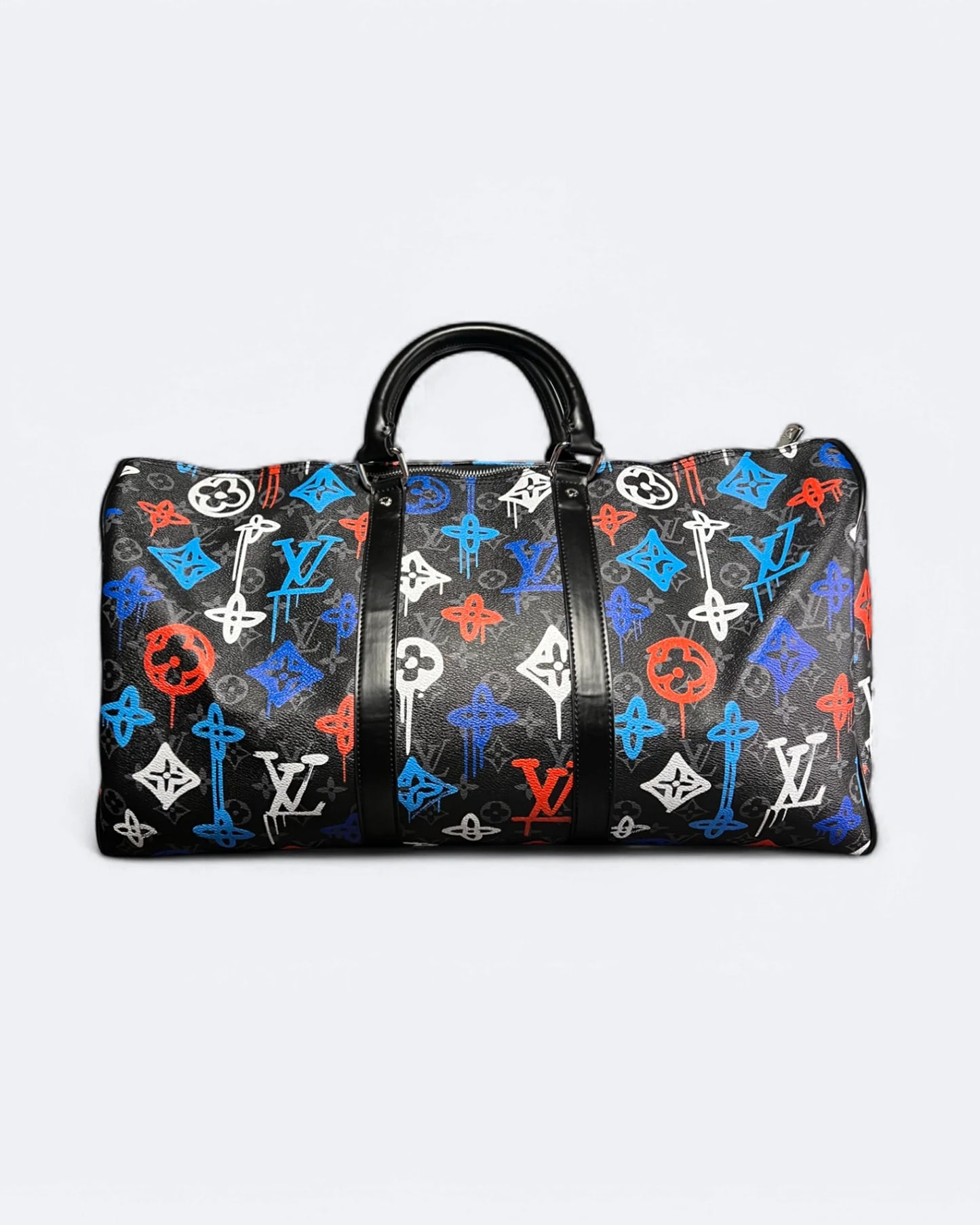 Louis Vuitton - LV Graffiti Duffle Bag - Black