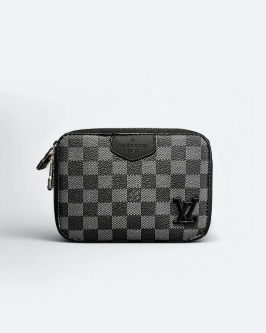 Louis Vuttion - Damier Pattern Mini Bag - Black