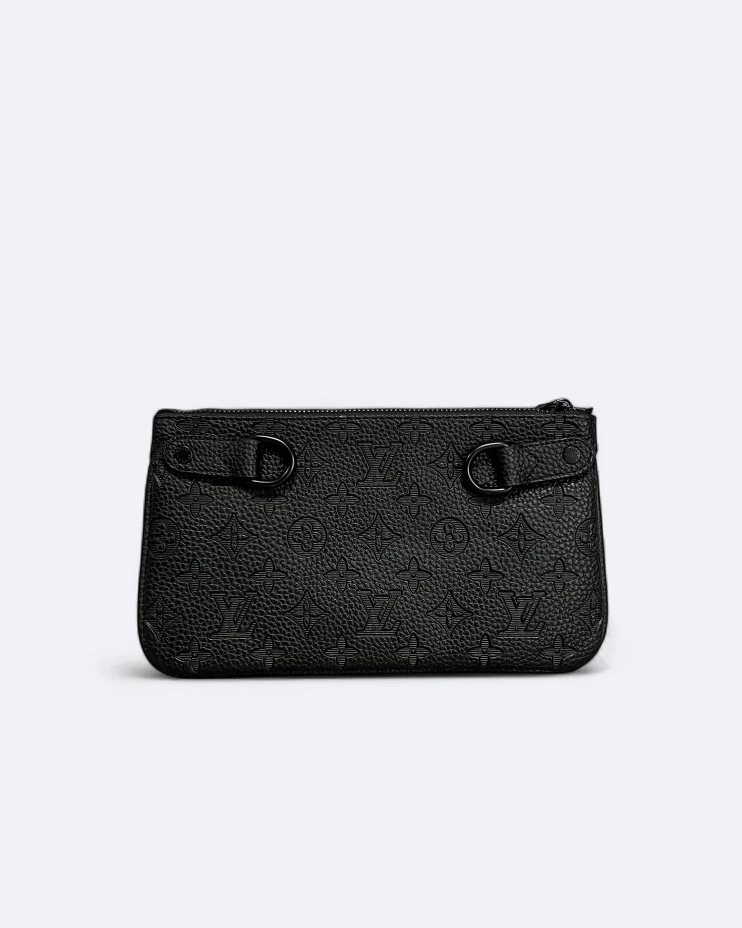 Louis Vuitton - LV Embossed Leather Trio Bags - Black