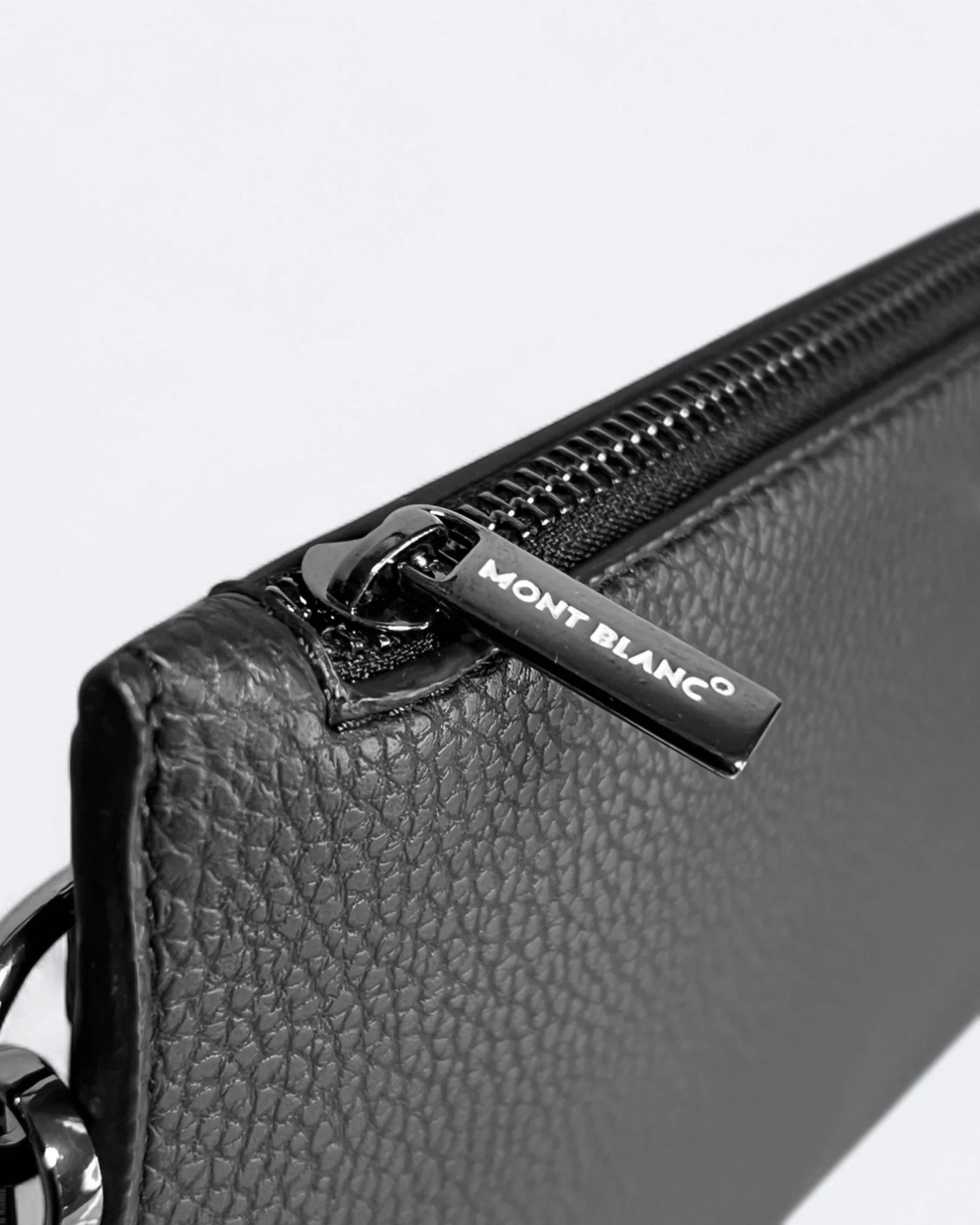 Montblanc - Logo Leather Clutch - Black